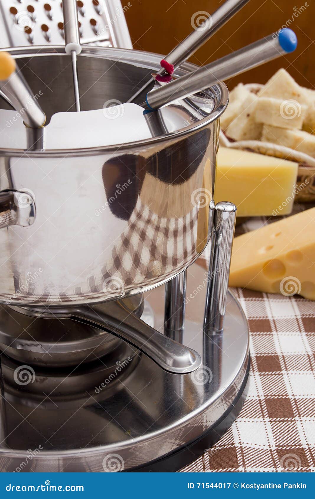 Special Set of Utensils for Fondue Stock Image Image of cooking, traditional 71544017