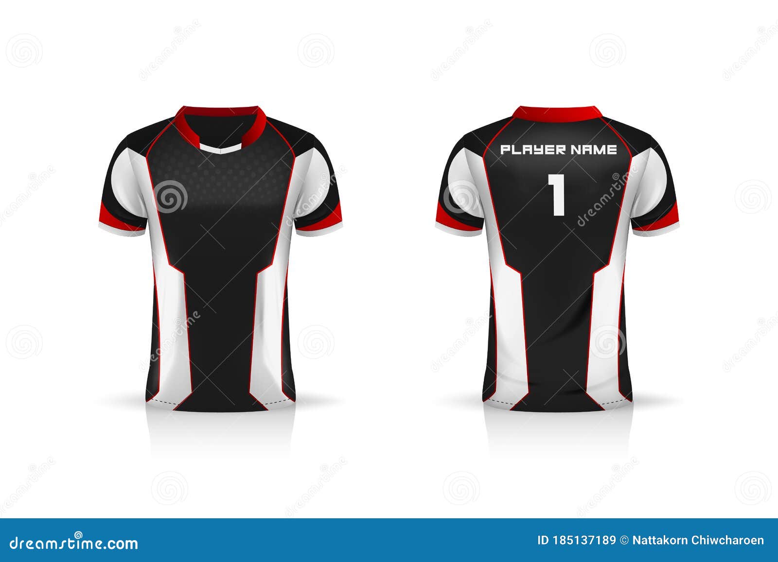 Specification Soccer Sport , Esport Gaming T Shirt Jersey Template ...