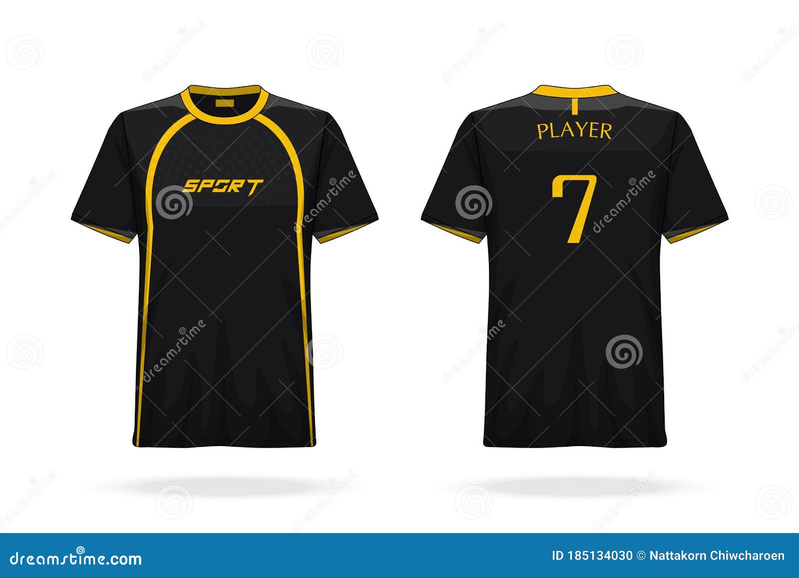 Download Specification Soccer T Shirt Round Neck Jersey Template ...