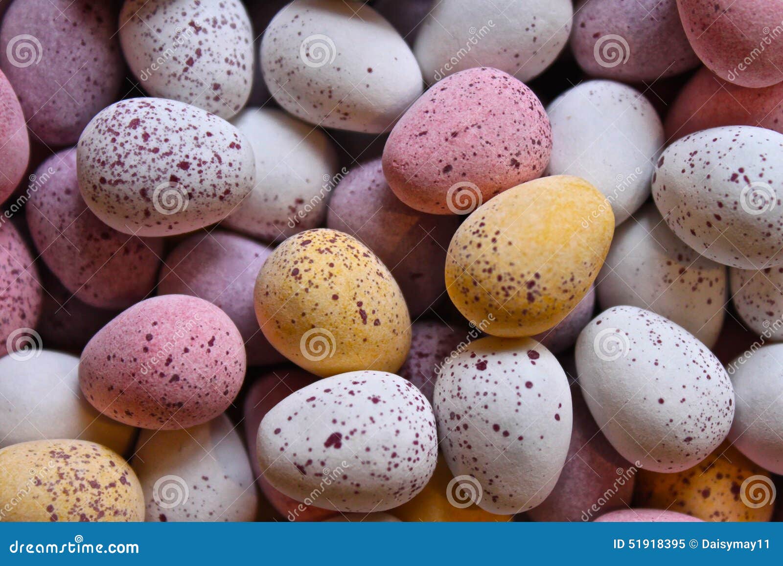 Speckled candy eggs stock image. Image of chocolate, easter 51918395