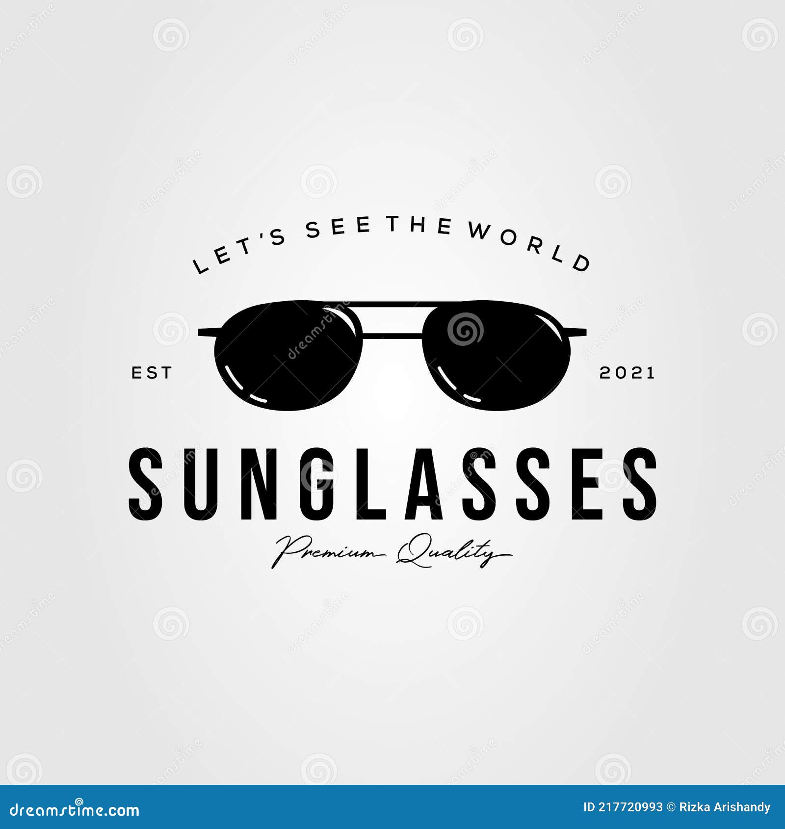 Spectacles Optic Glasses Logo. Eyeglass Sunglasses Symbol Vector ...