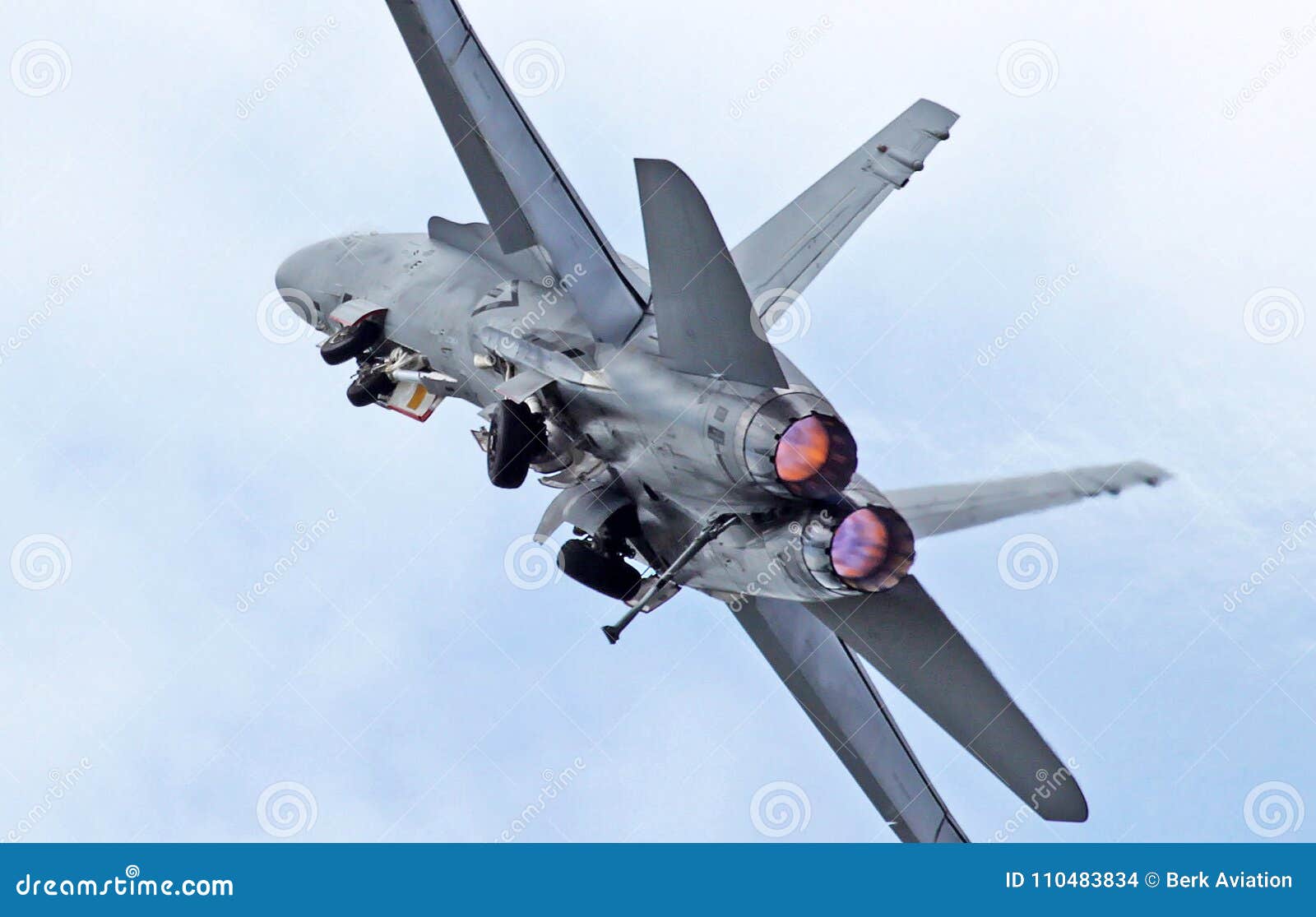 spectacular f-18 hornet full afterburner takeoff