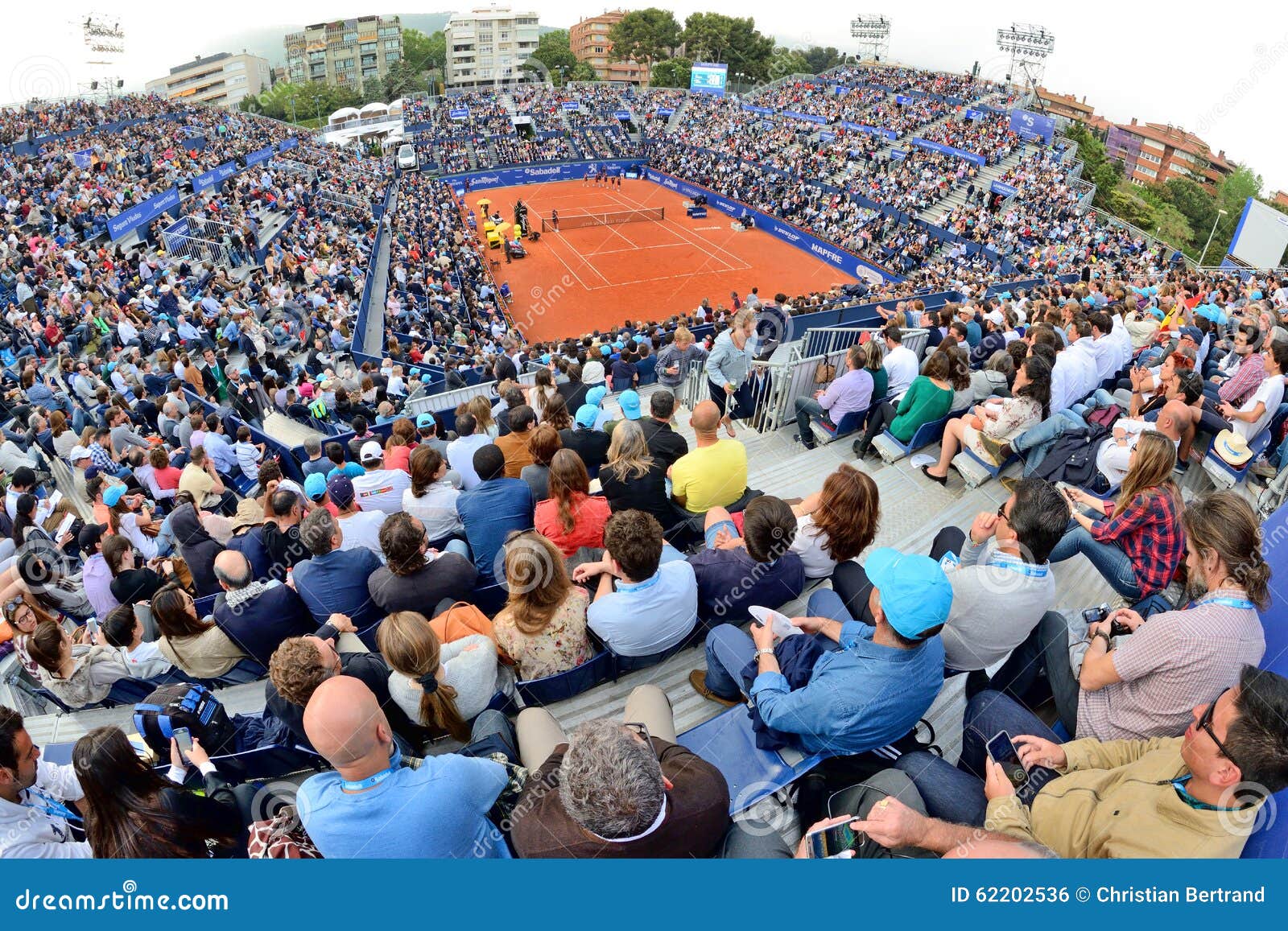 Spectators at the ATP Barcelona Editorial Photo - Image of slam, game ...