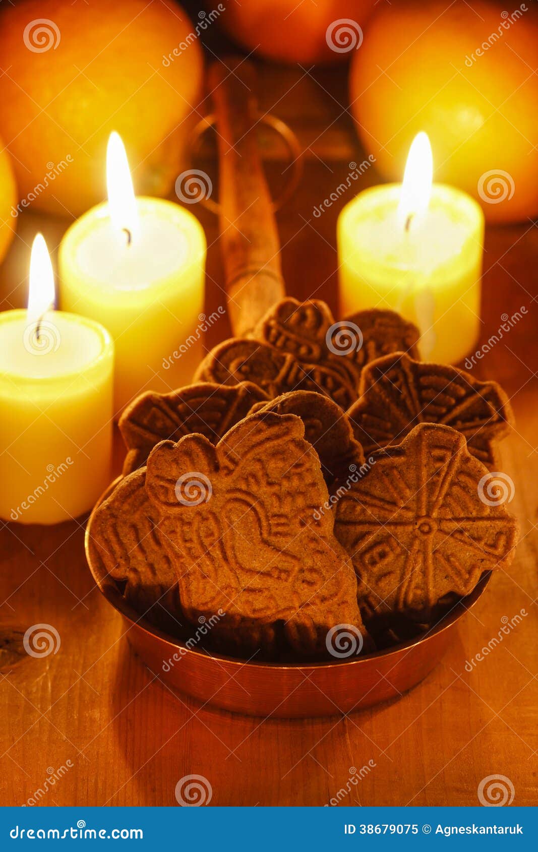 Speculaas is a Type of Spiced Shortcrust Biscuit Stock Image Image of