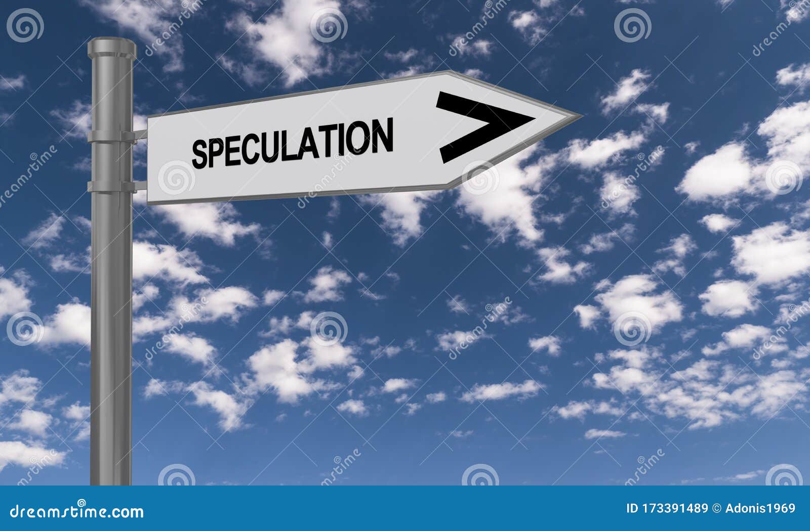 speculation traffic sign