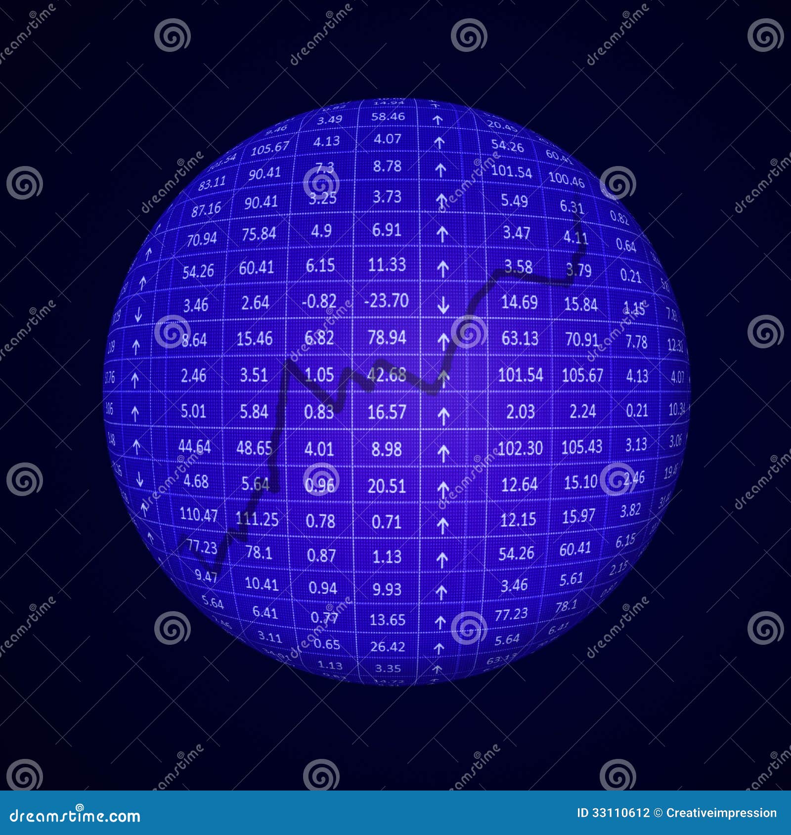 Speculative bubble stock photo. Image of economic, crash 33110612