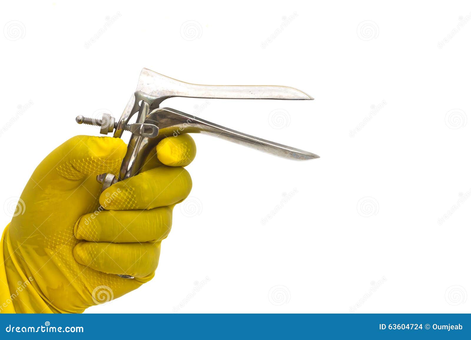 Speculum ginecologico fotografia stock. Immagine di femmina 63604724