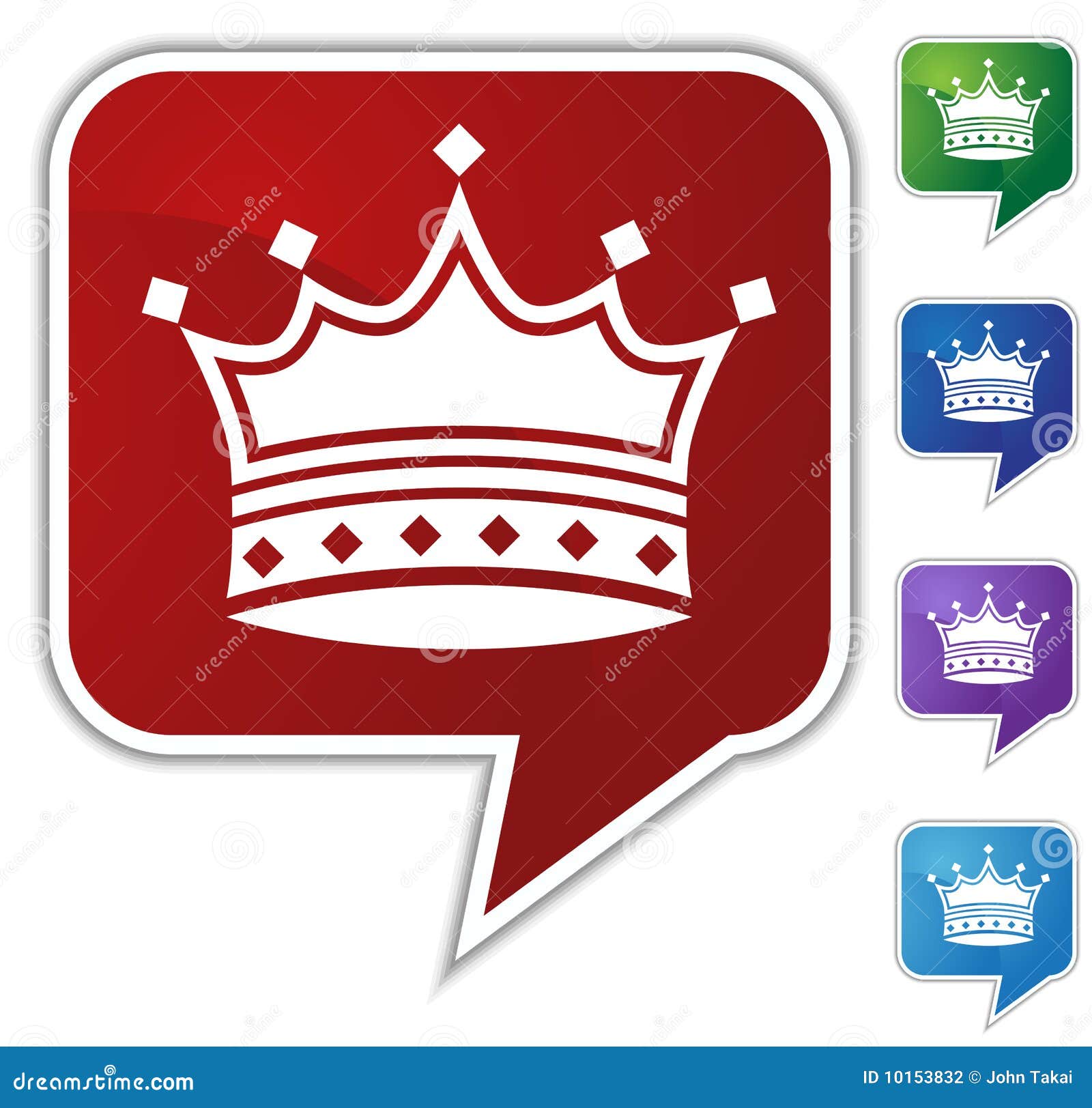 Chat symbol crown Crown Symbols