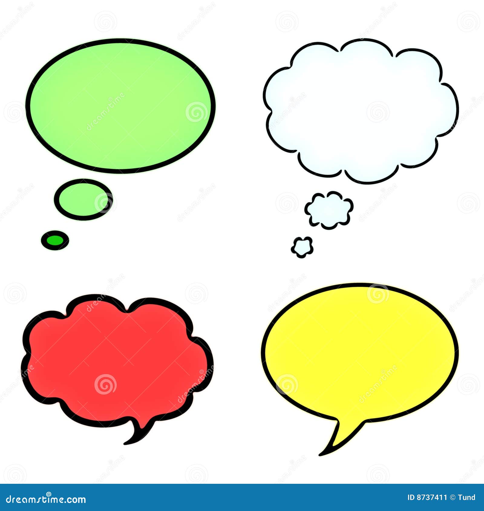 Speech bubbles stock illustration. Illustration of speech - 8737411