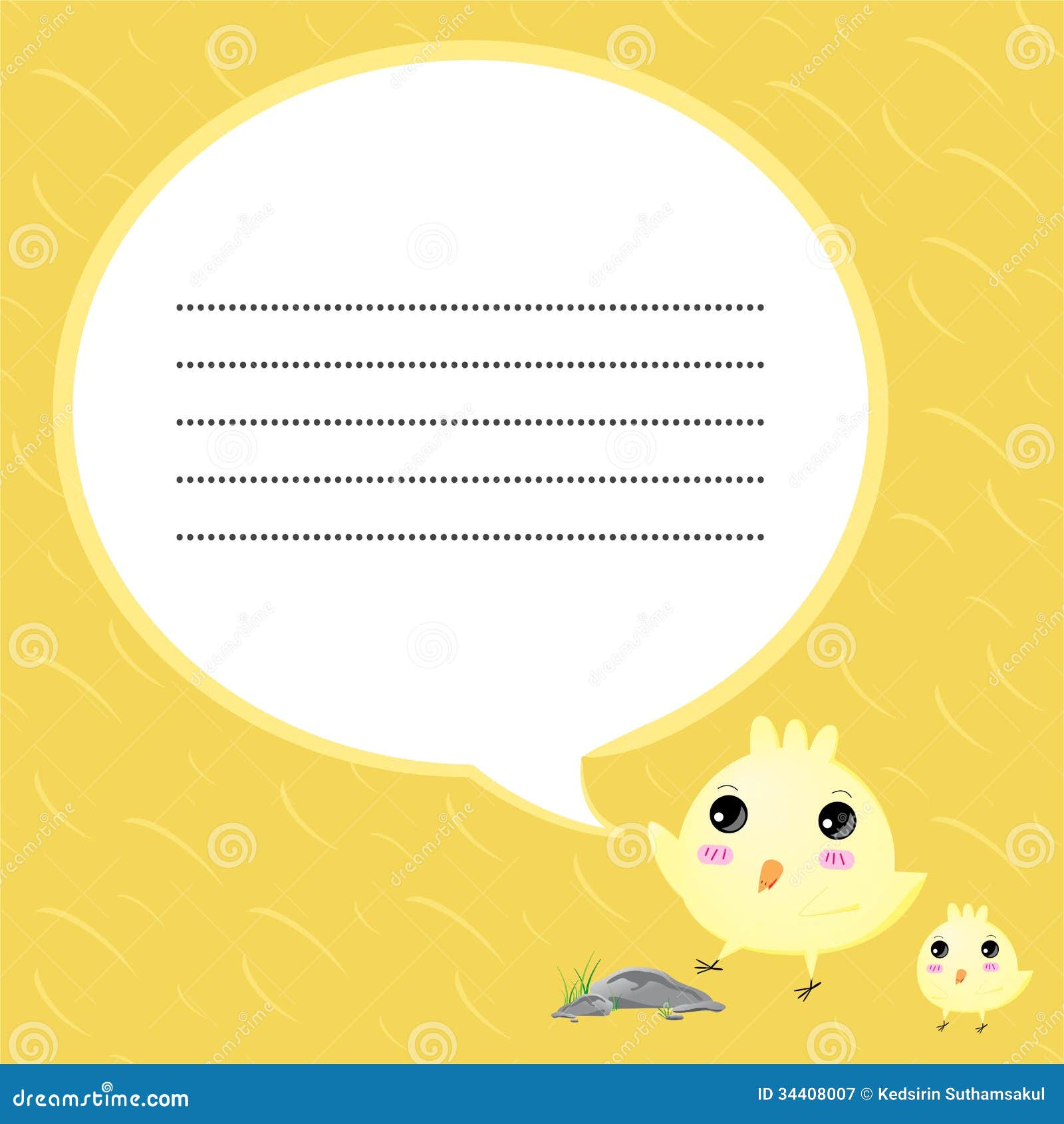 Speech bubbles so cute stock vector. Illustration of kids  