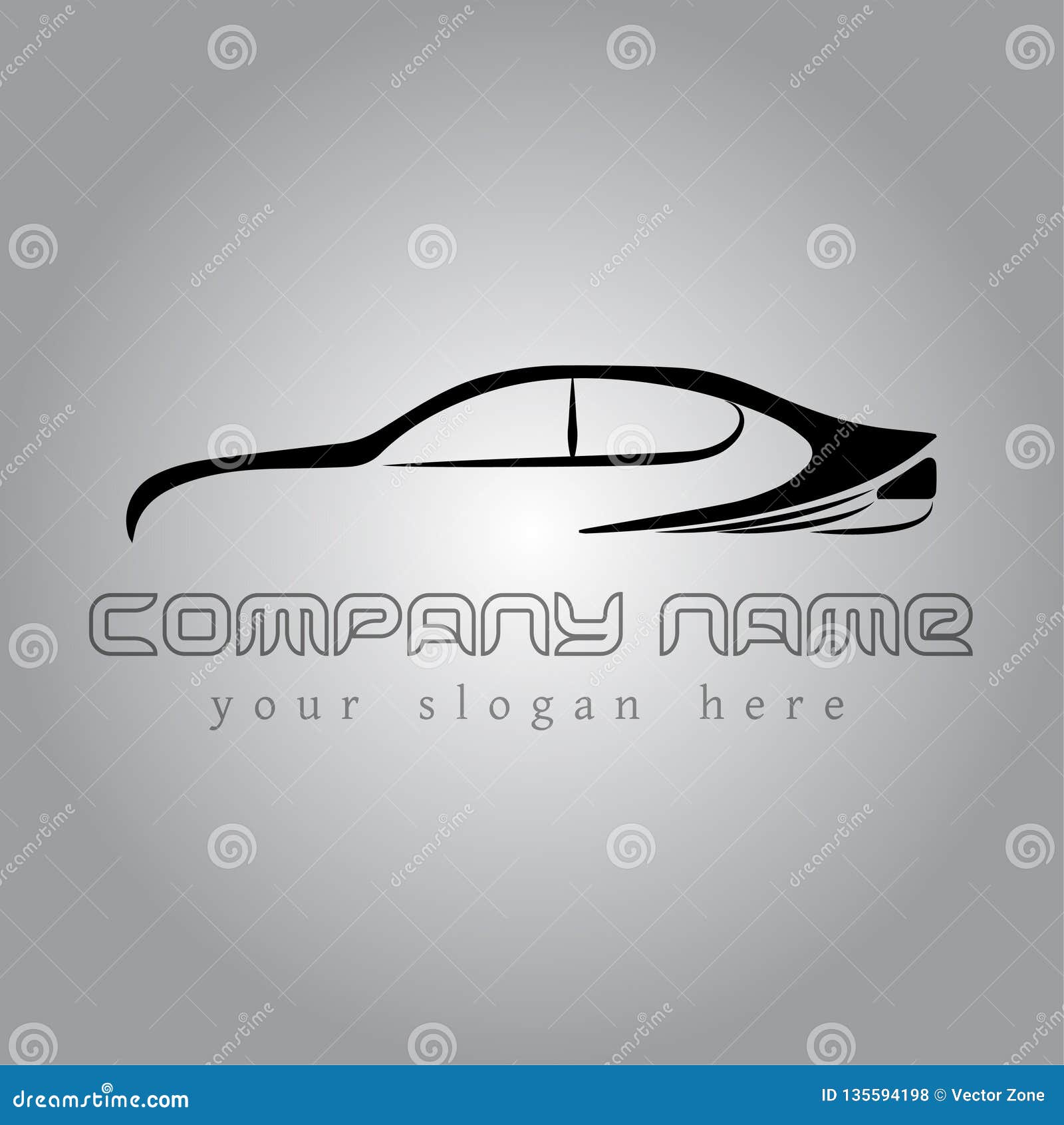 Speed Auto, Modern Luxury Car Logo Template Stock Vector - Illustration ...
