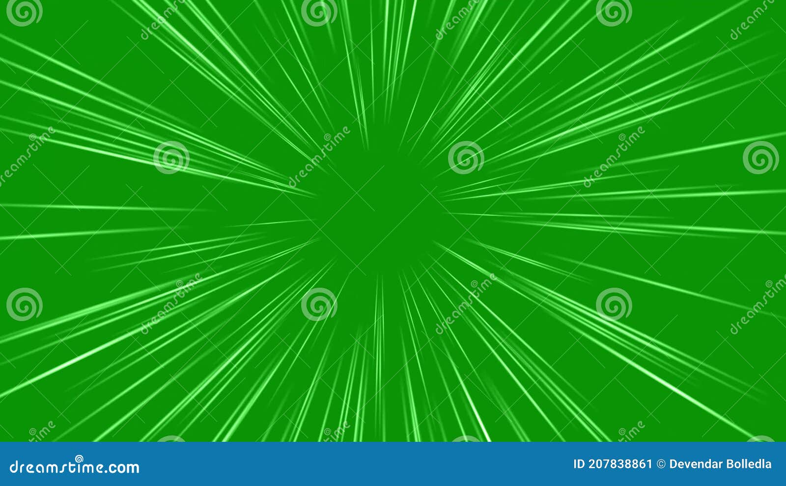 Speed Lines Motion Graphics With Green Screen Background Stock Video -  Video Of Tunnel, Rays: 207838861