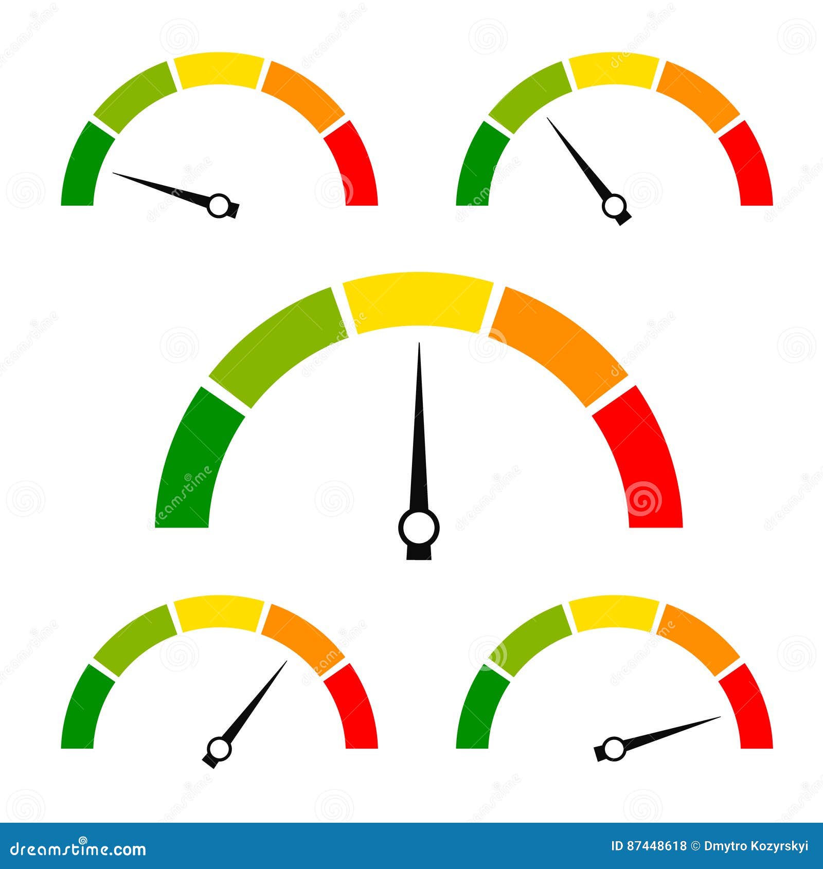 speed metering icon   on white background