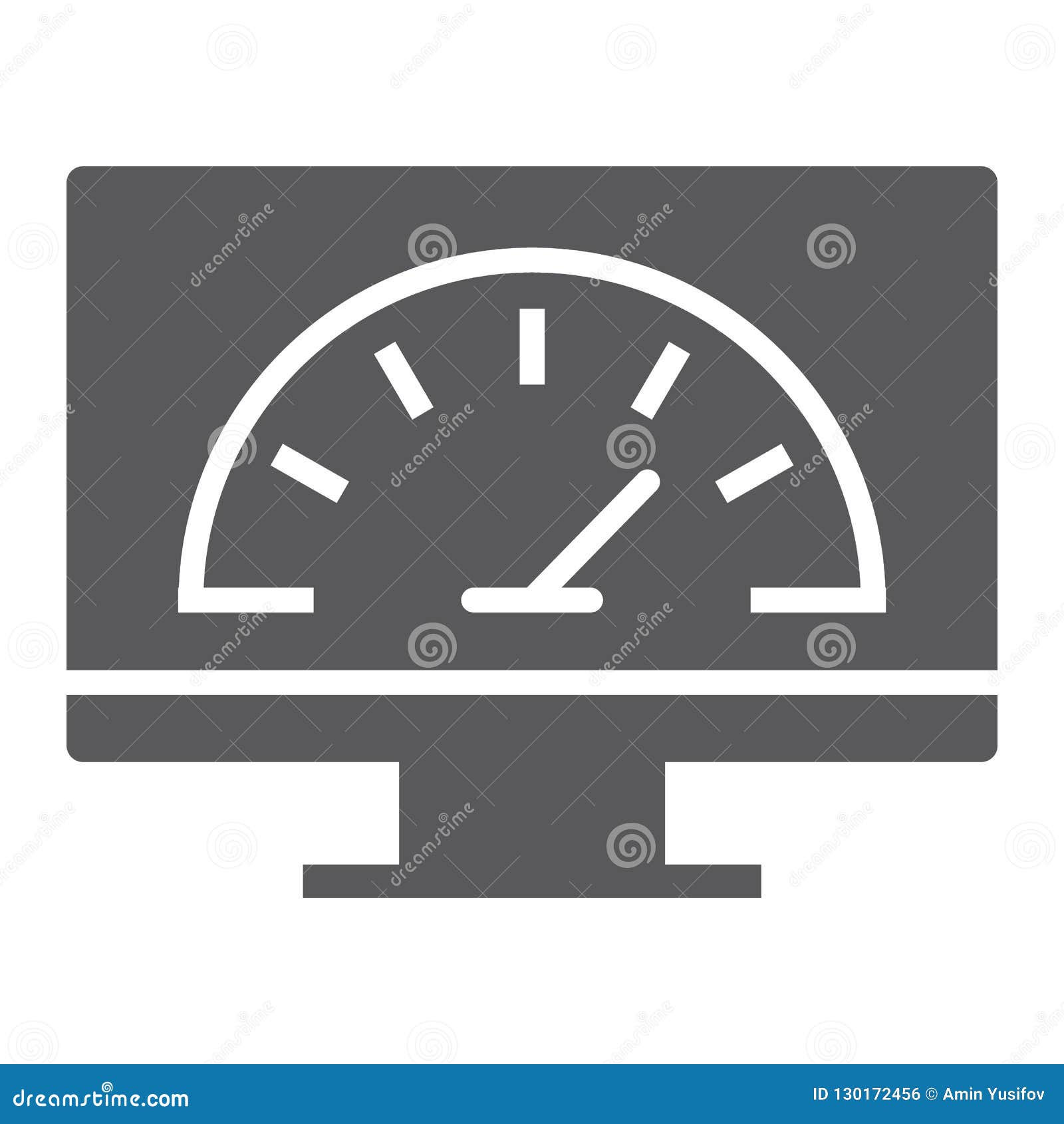 Download Speed Optimization Glyph Icon, Traffic And Internet ...