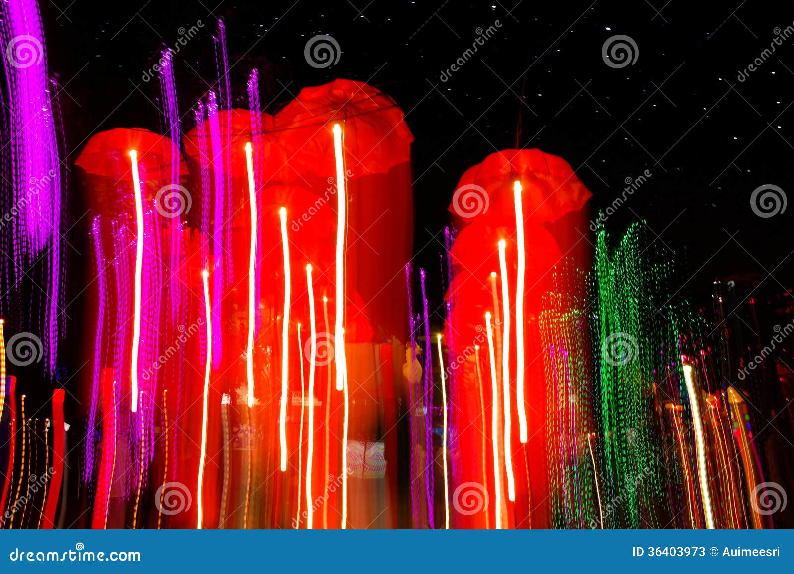 Speed of Umbrellas Neon Light Stock Image Image of colourful, light 36403973