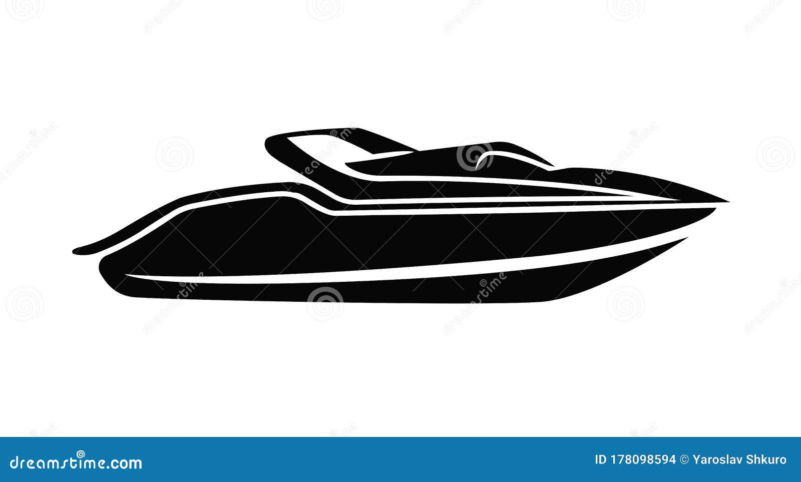 Speed Boat Sketch Fast Motor Ship Icon Vessel Marine Ship Vector, Vessel,  Marine, Ship PNG and Vector with Transparent Background for Free Download