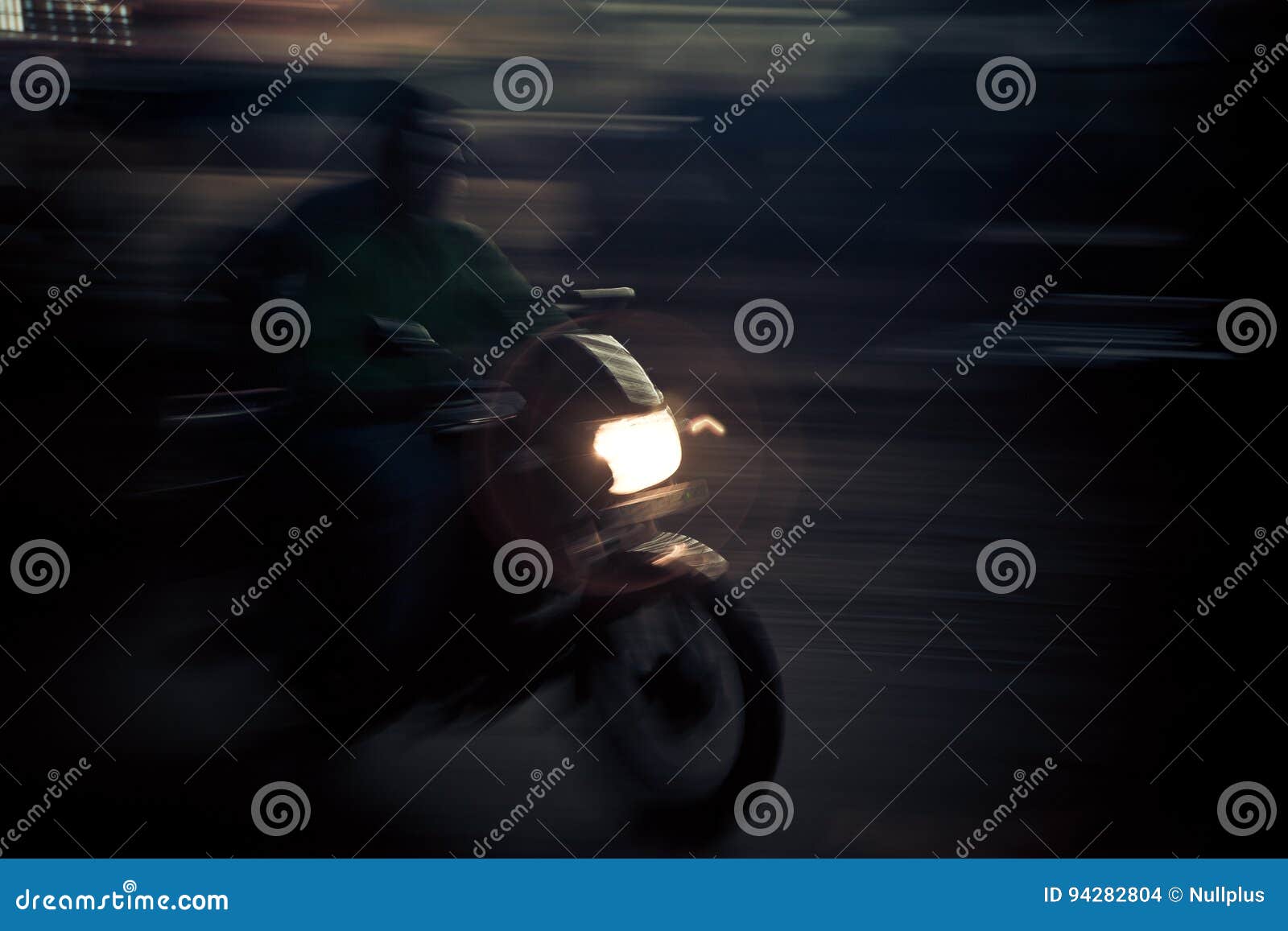 Speeding Motorcycle stock photo. Image of motion, driving - 94282804