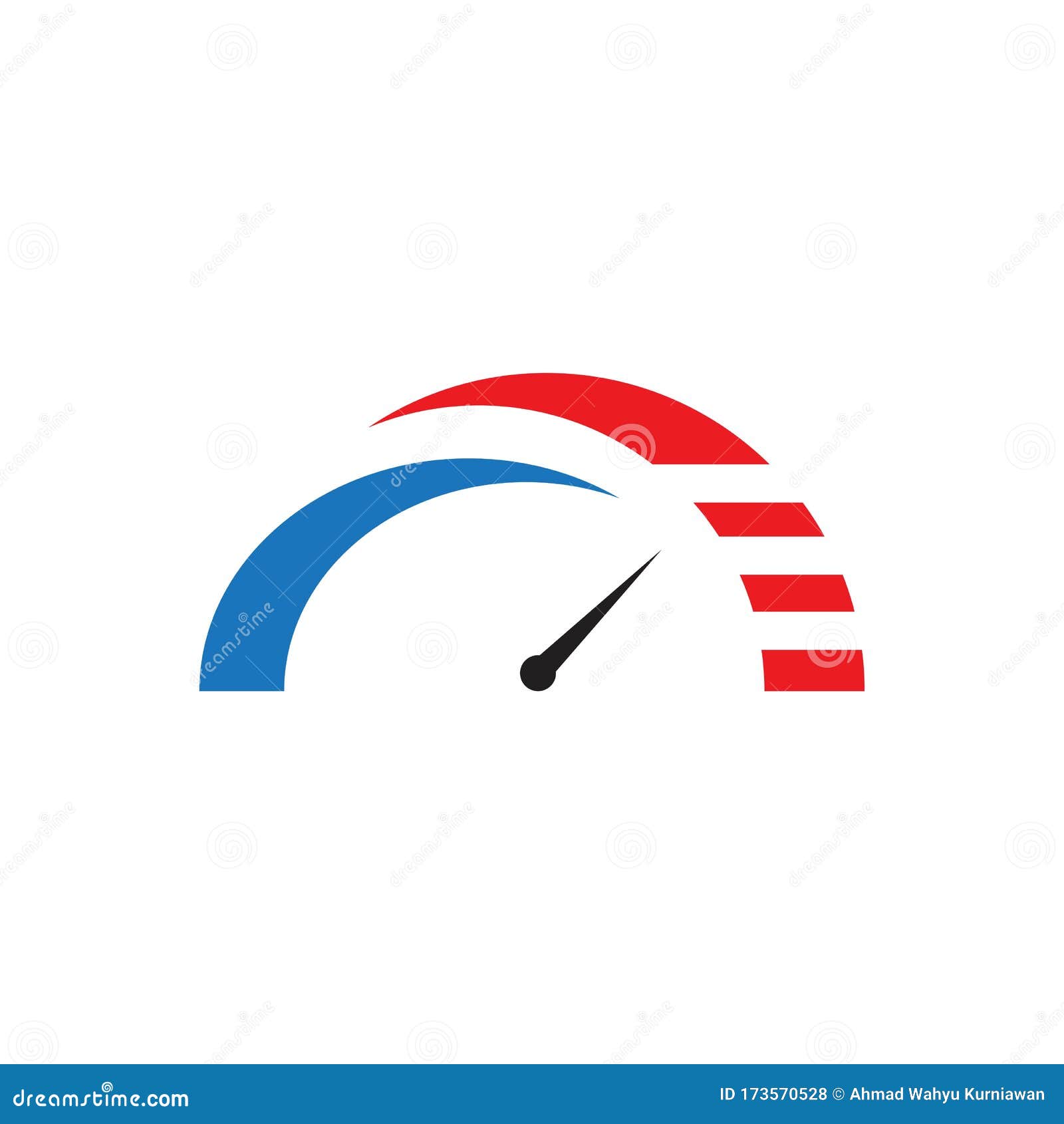 Speedo Meter Logo Cartoon Vector 173691381