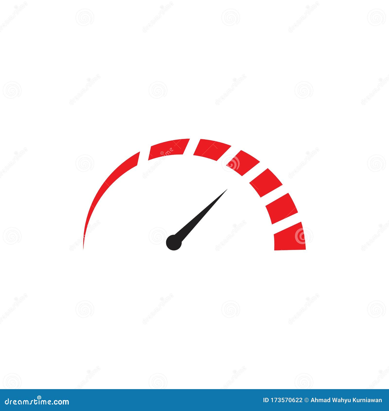 speedo meter logo icon template design