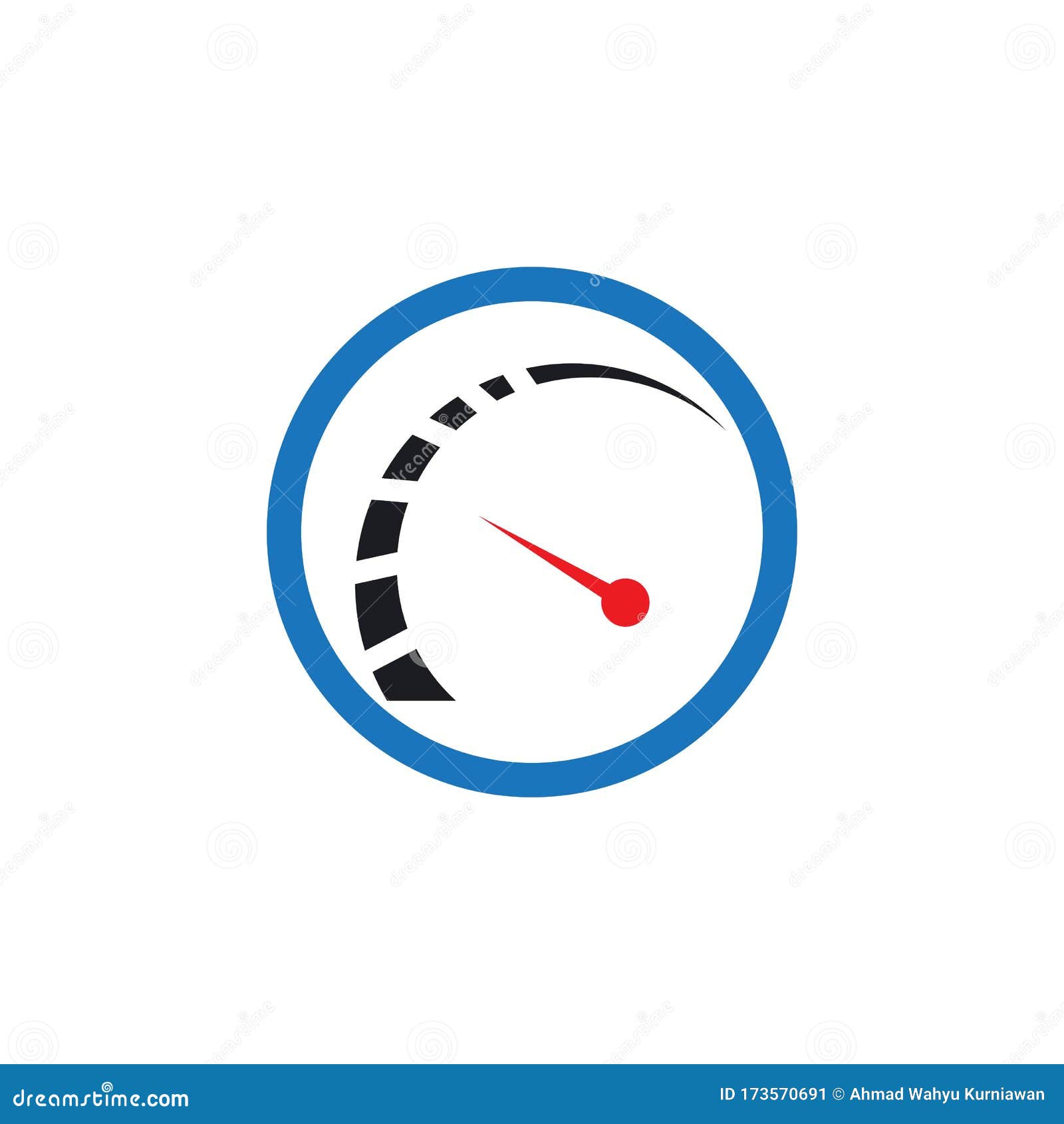 Speedo Meter Logo Vector Illustration 173691140