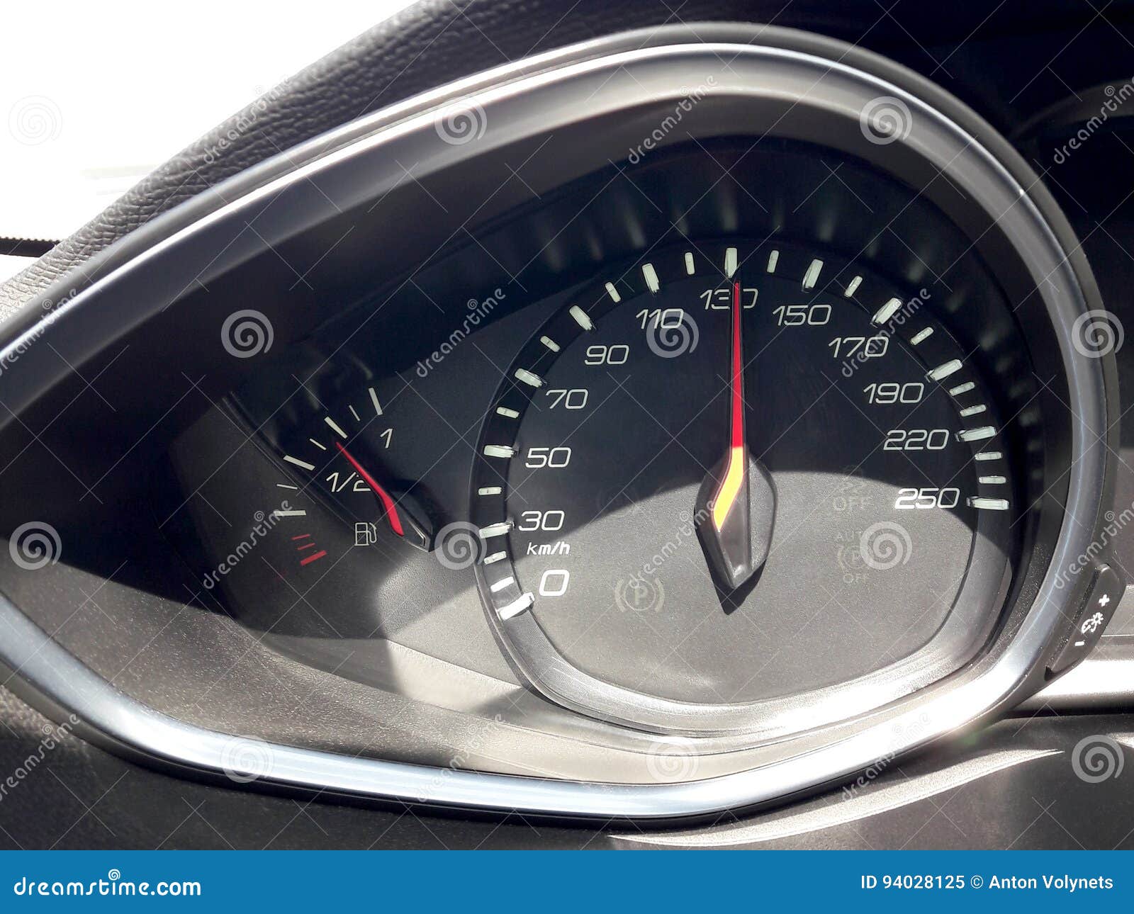 Speedometer stock image. Image of fast, indicator, speed 94028125