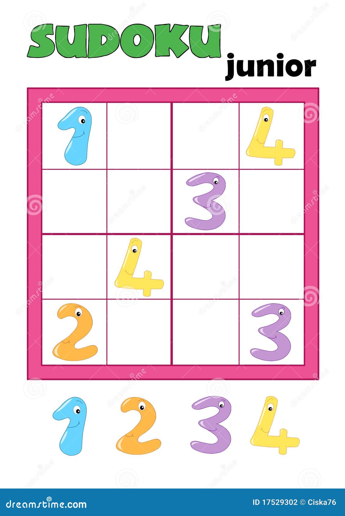 spel 83 sudoku 5 stock illustratie illustratie bestaande