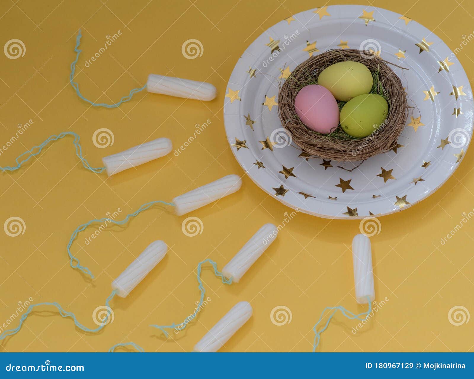 spermatozoa in the form of tampons run to eggs, one egg or one egg