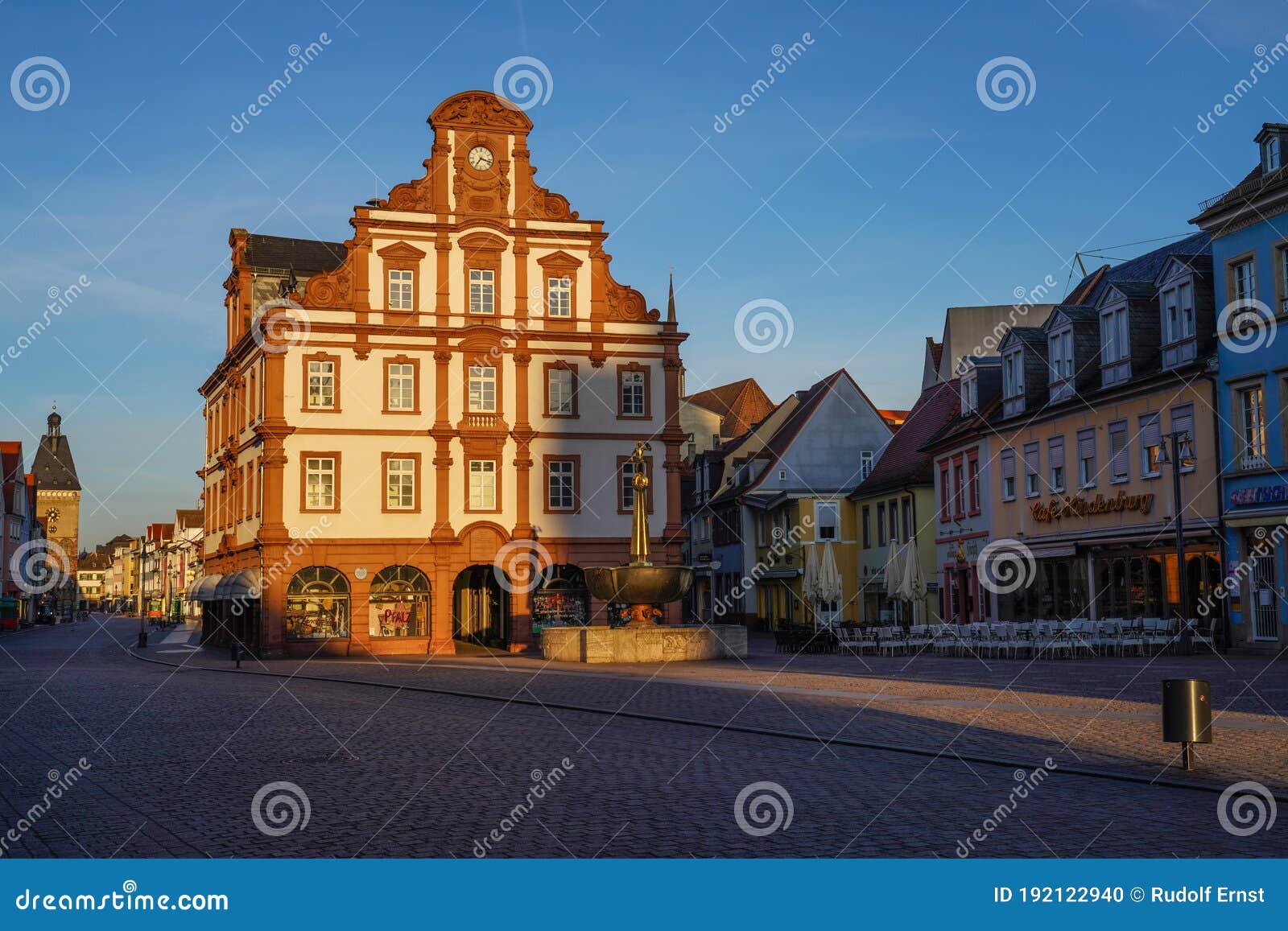 Speyer, Germany Mar 15, 2020 the Facade of the Old Mint, Alte Muenze
