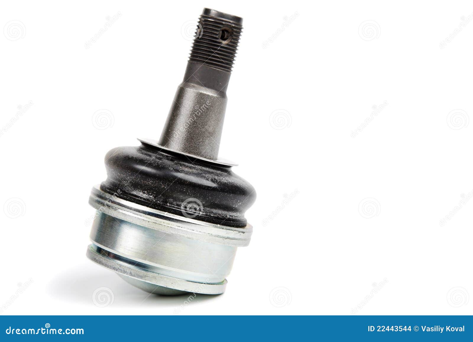 Spherical joint stock photo. Image of bearing, white 22443544