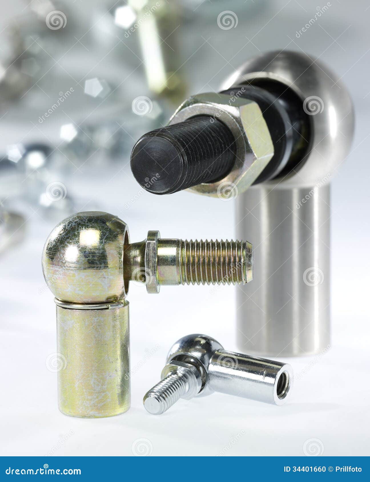 Spherical joints stock photo. Image of industry, turning 34401660