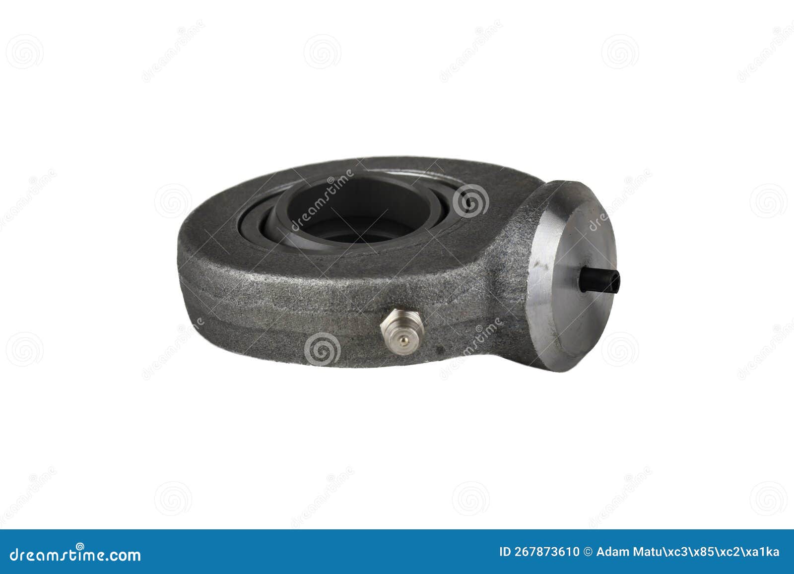 Spherical Rod Eye, Hinge Bearing for Hydraulic Stock Photo Image of