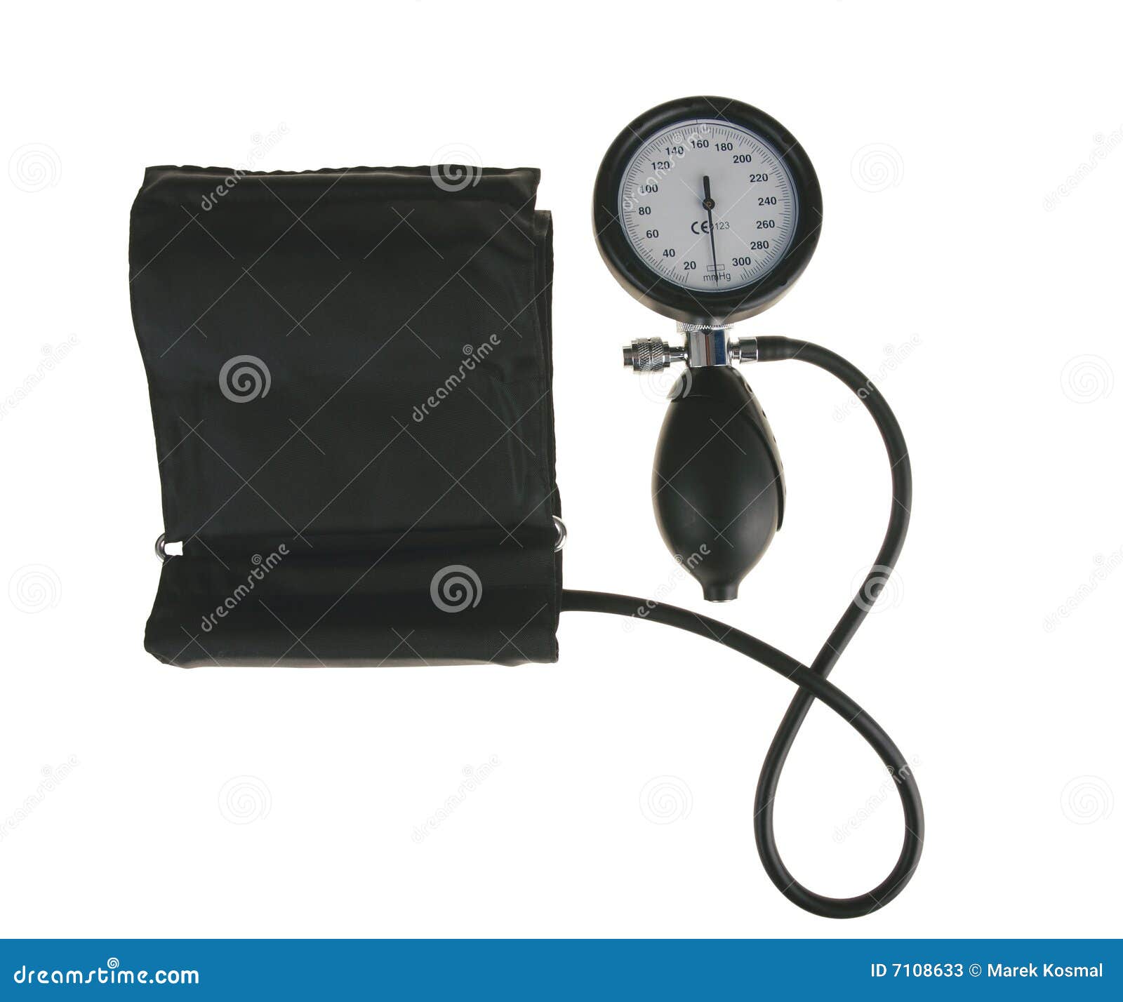 Sphygmomanometer stock image. Image of clipping, instrument 7108633
