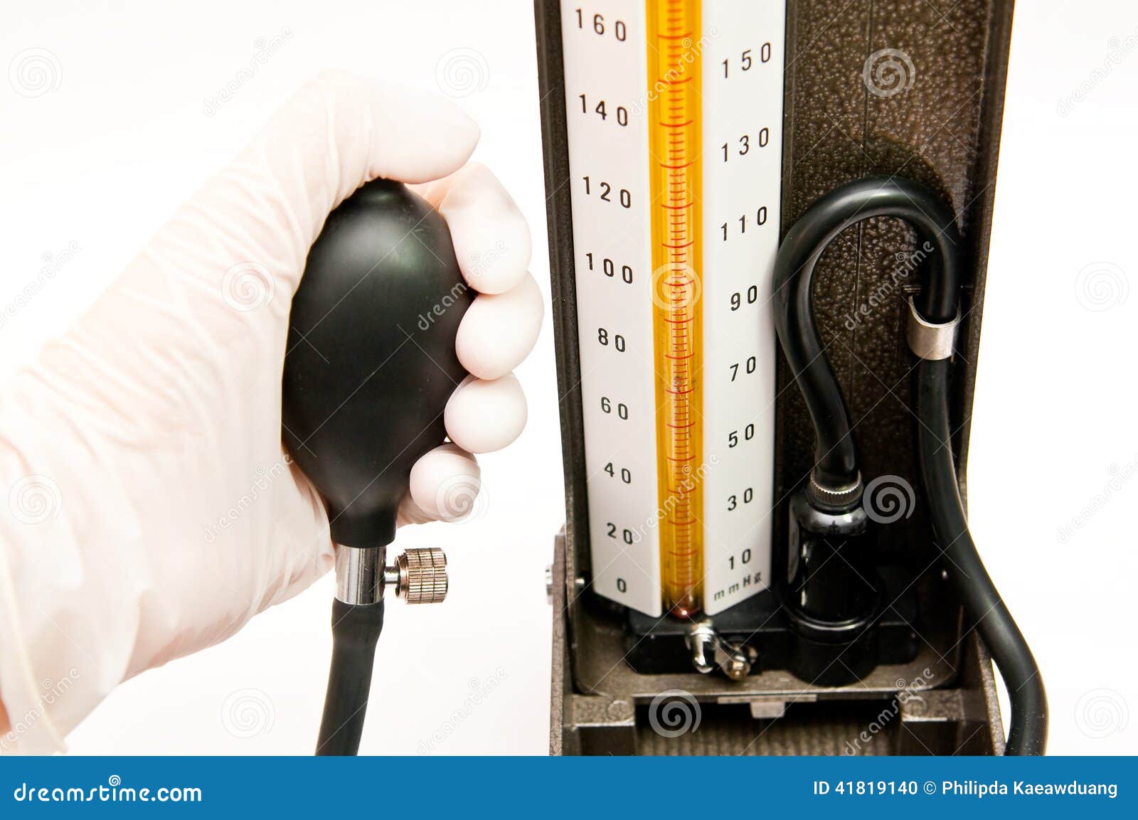 Sphygmomanometer stock photo. Image of hospital, instrument 41819140