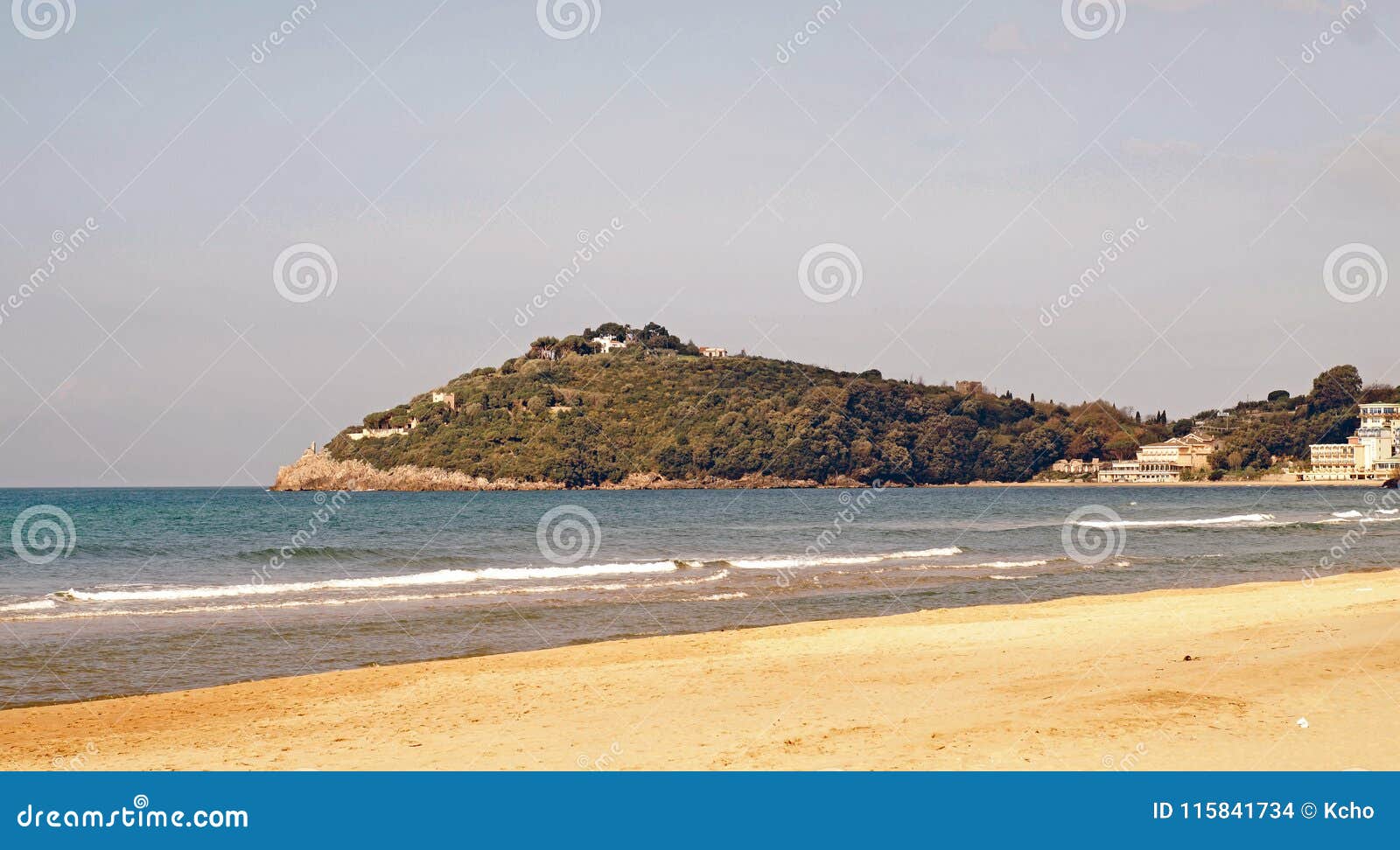 Spiaggia Di Sperlonga In Italia Fotografia Stock Immagine