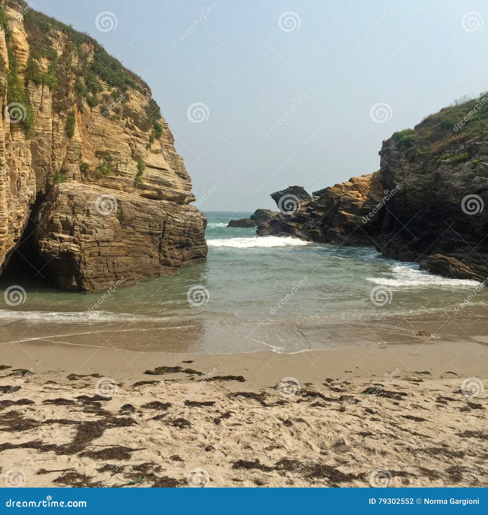 spiaggia a le catedrais