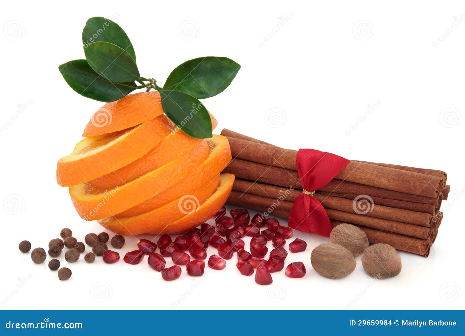 Spice and Fruit Seasoning stock photo. Image of cinnamon 29659984