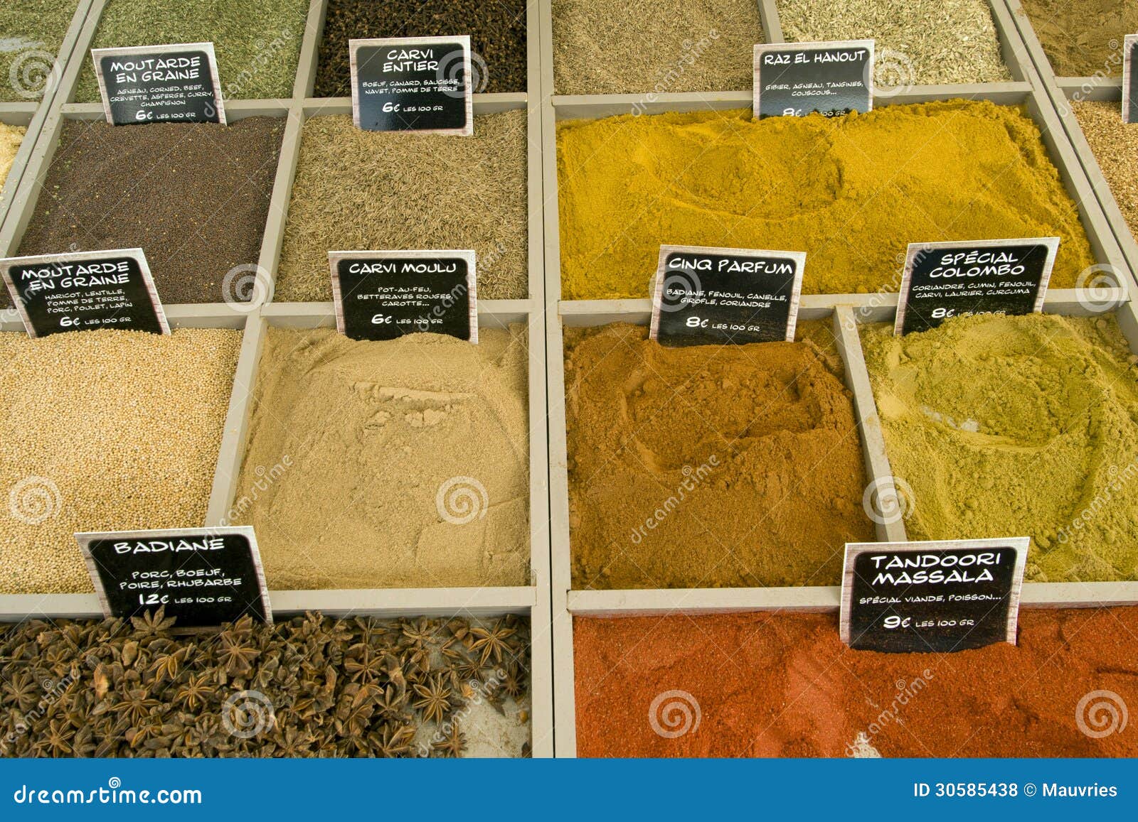 Spice market stock photo. Image of herb, scented, anise 30585438