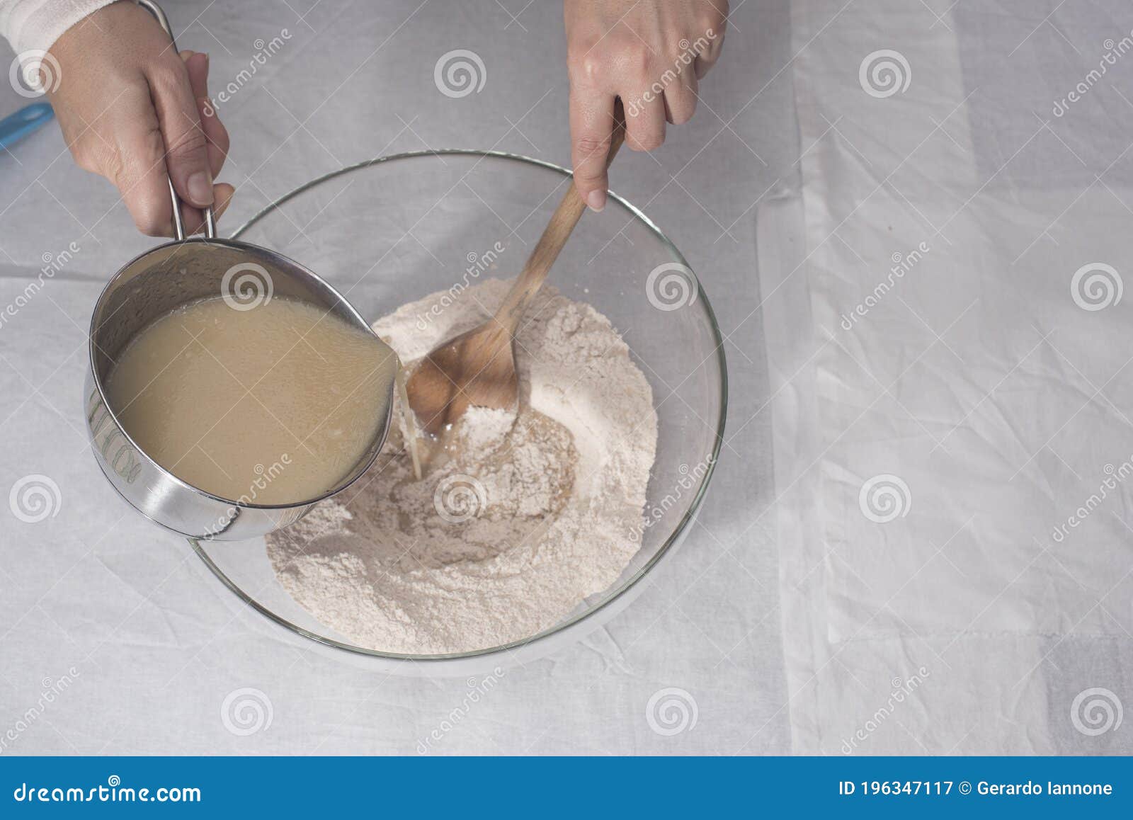 Spice Pancakes. Ingredients and Procedure Stock Image Image of