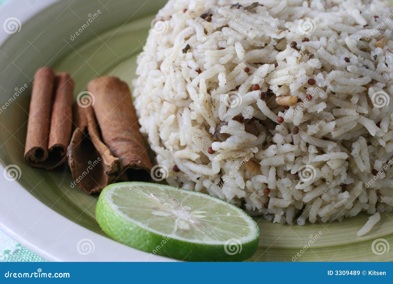 Spice rice stock image. Image of ghee, basmati, indian 3309489