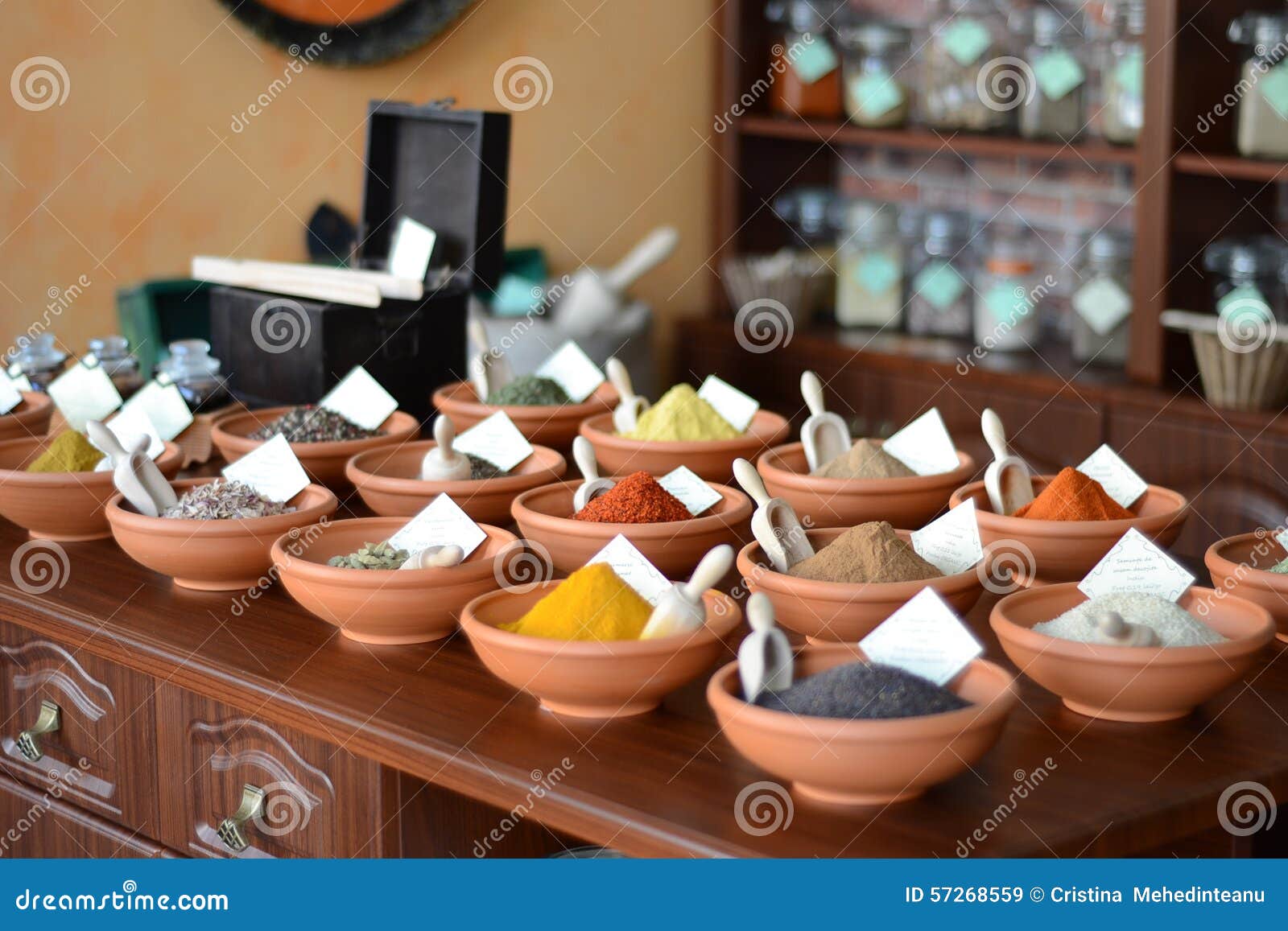 Spice shop stock image. Image of spices, ingredients 57268559