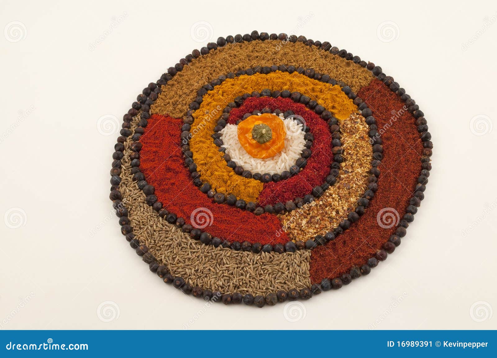 Spice Wheel with Peppercorns Stock Image Image of pepper, piquant 16989391