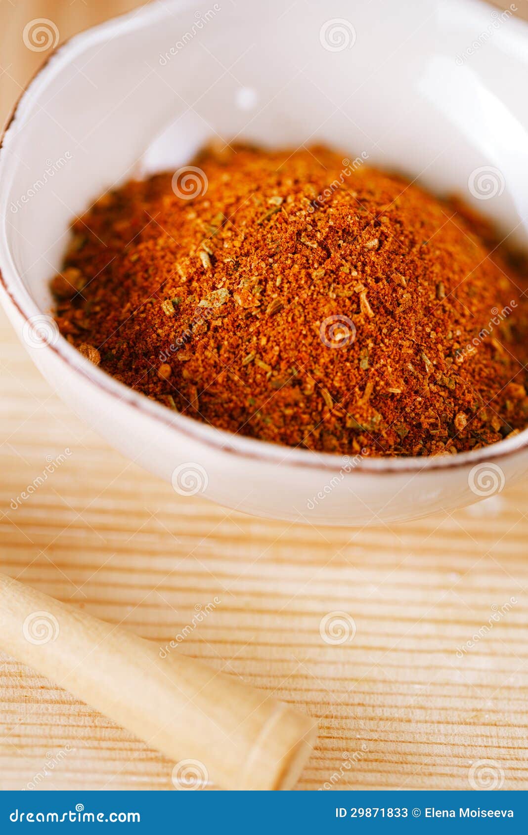 Spices BBQ Rub Mix of Herbs Stock Image Image of chicken, black 29871833