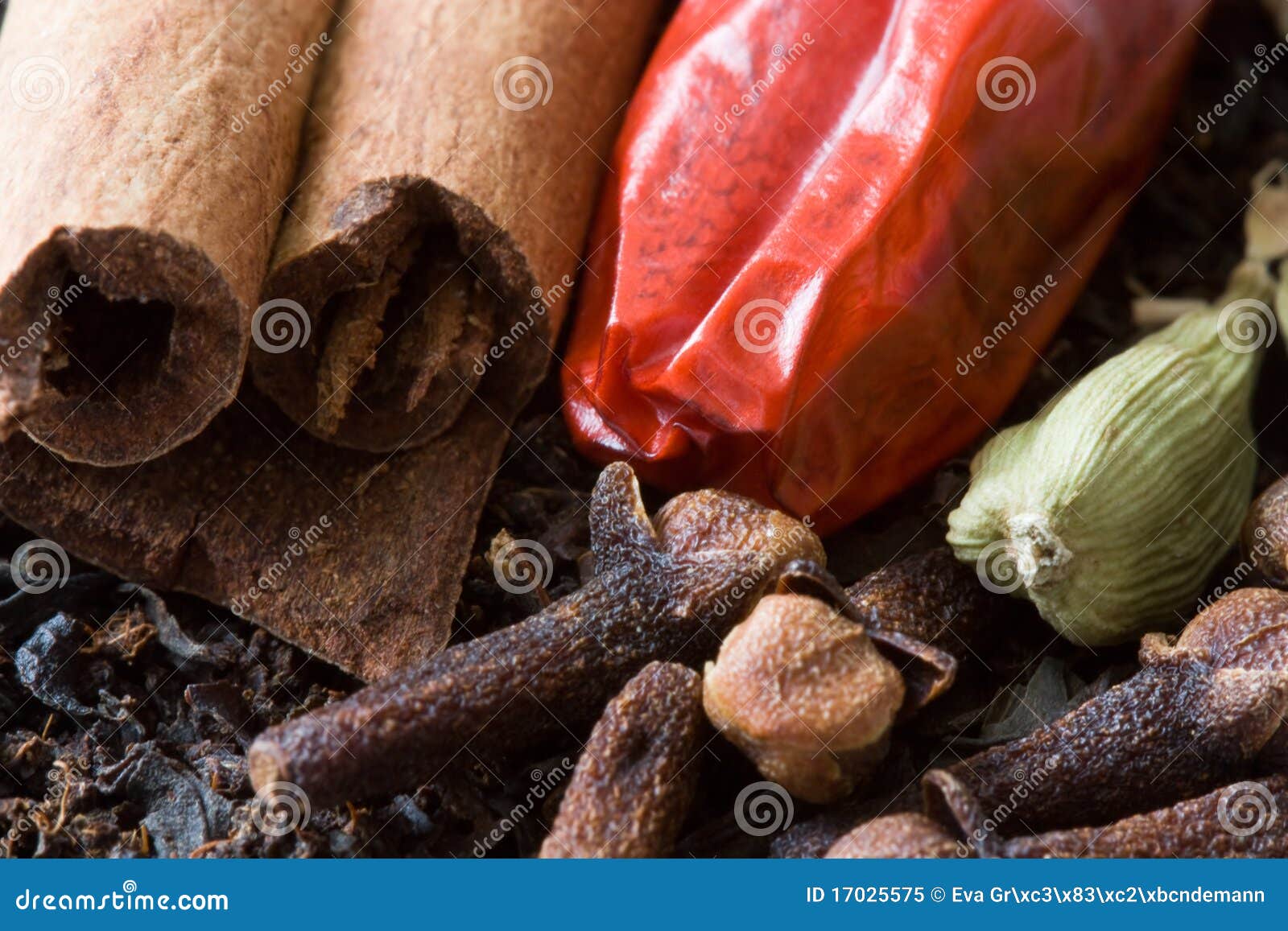 Spices for Chai Tea stock image. Image of condiment, flavour 17025575
