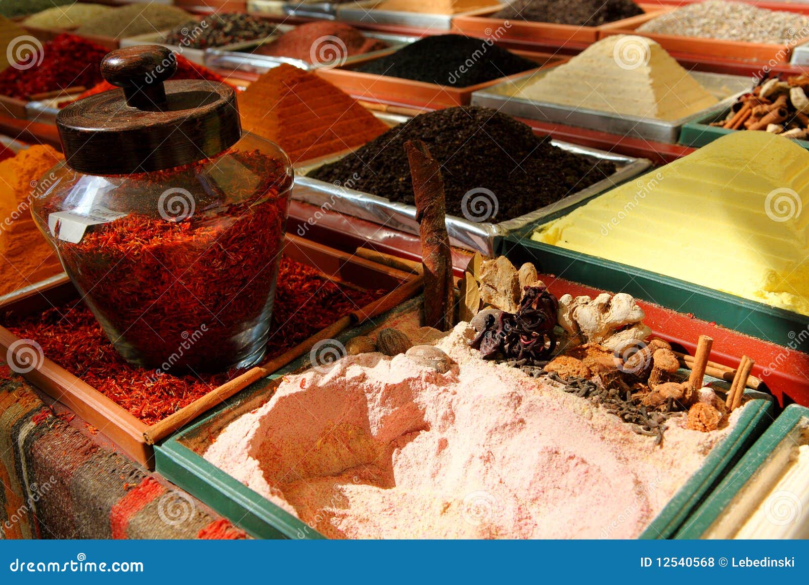Spices East stock photo. Image of turkey, seasonings 12540568