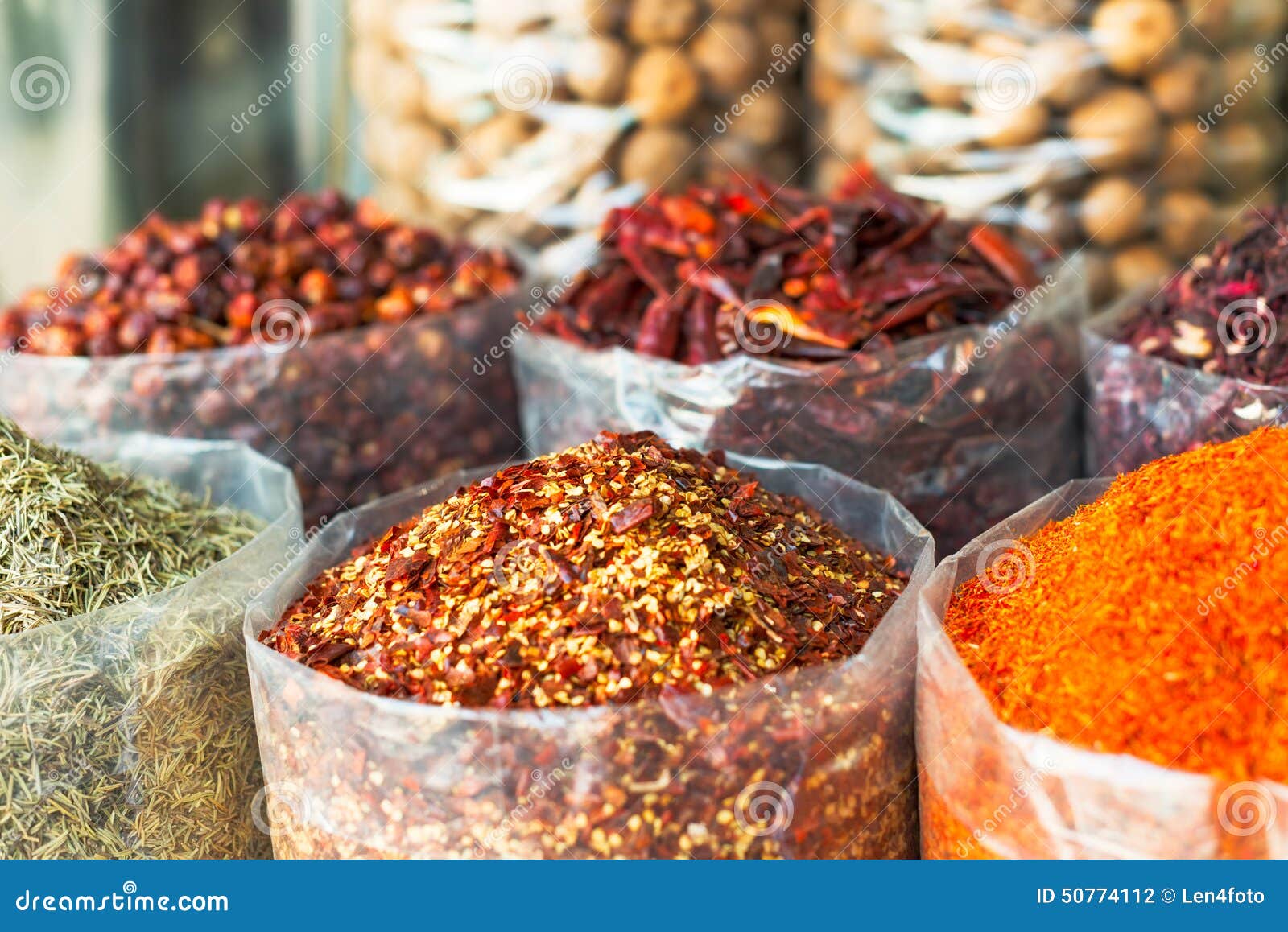Spices and Herbs Souk in Dubai Stock Photo Image of anise, eastern