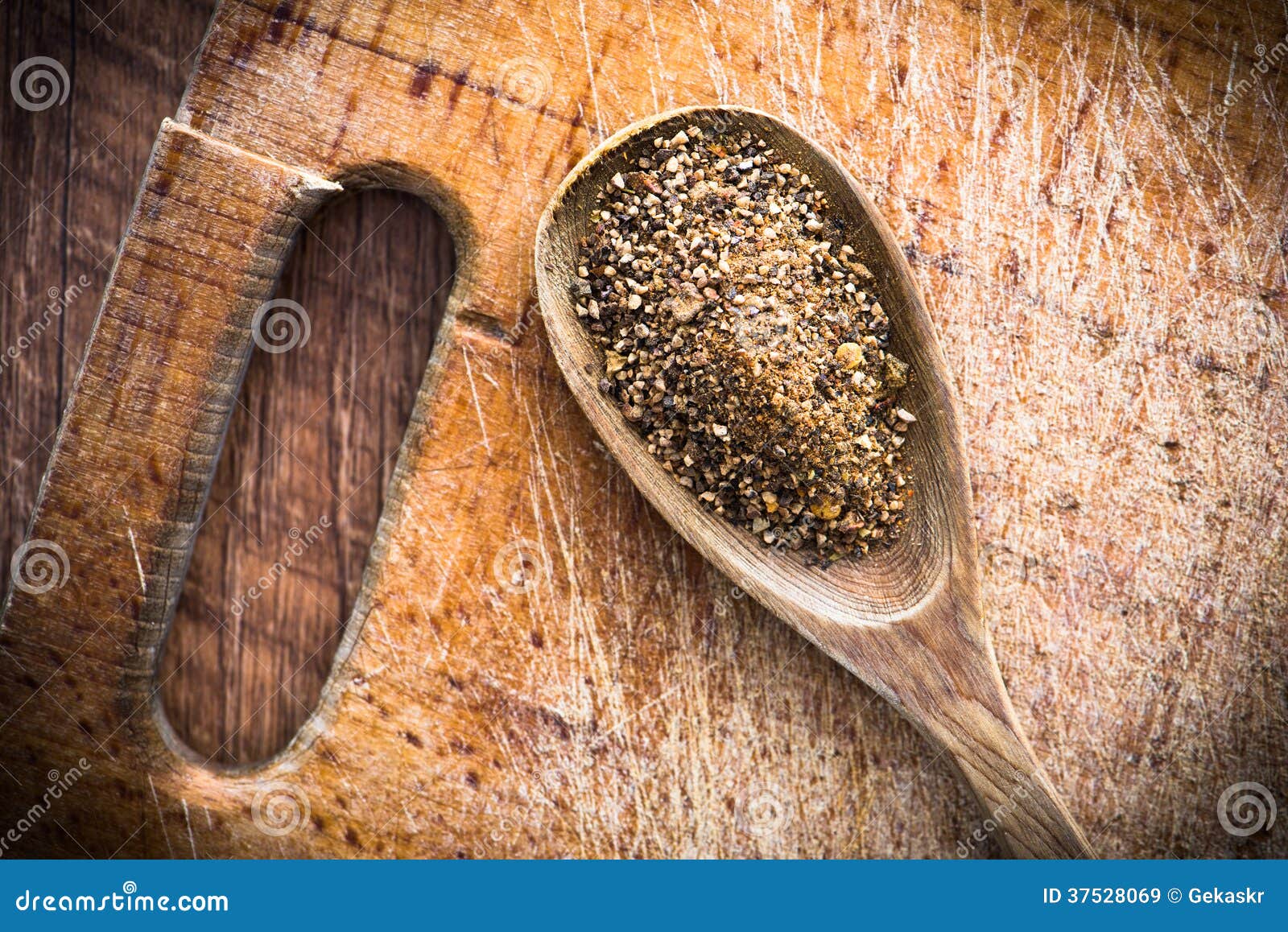 Spices in a spoon stock image. Image of food, ingredients 37528069