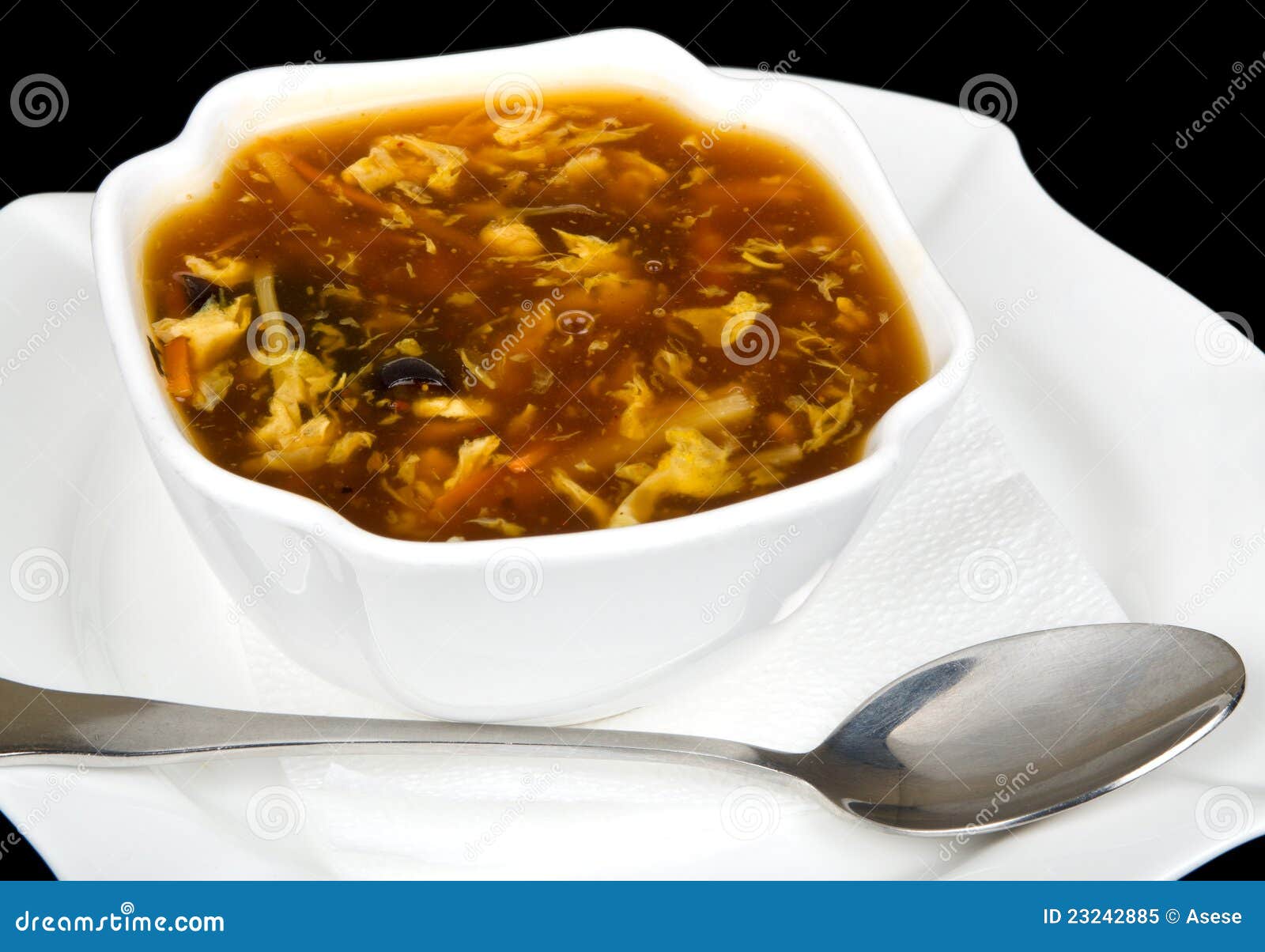 Spicy chinese soup stock image. Image of traditional 23242885