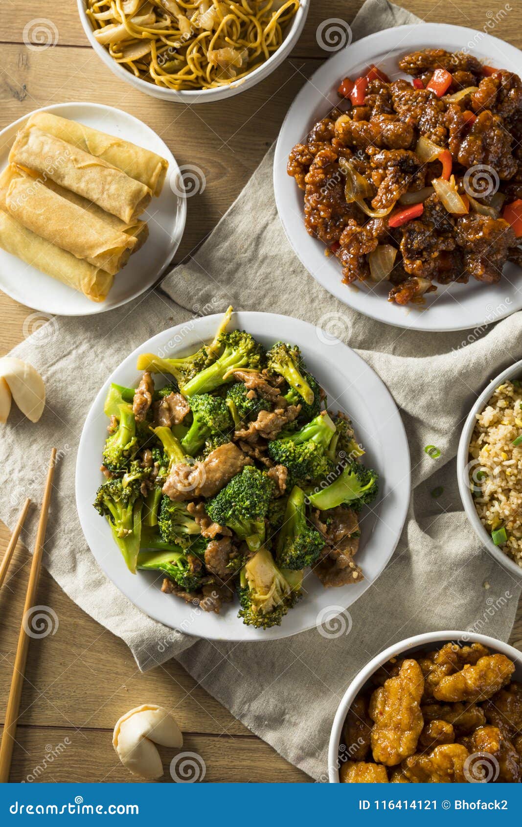 Spicy Chinese Take Out Food Stock Image - Image of ...