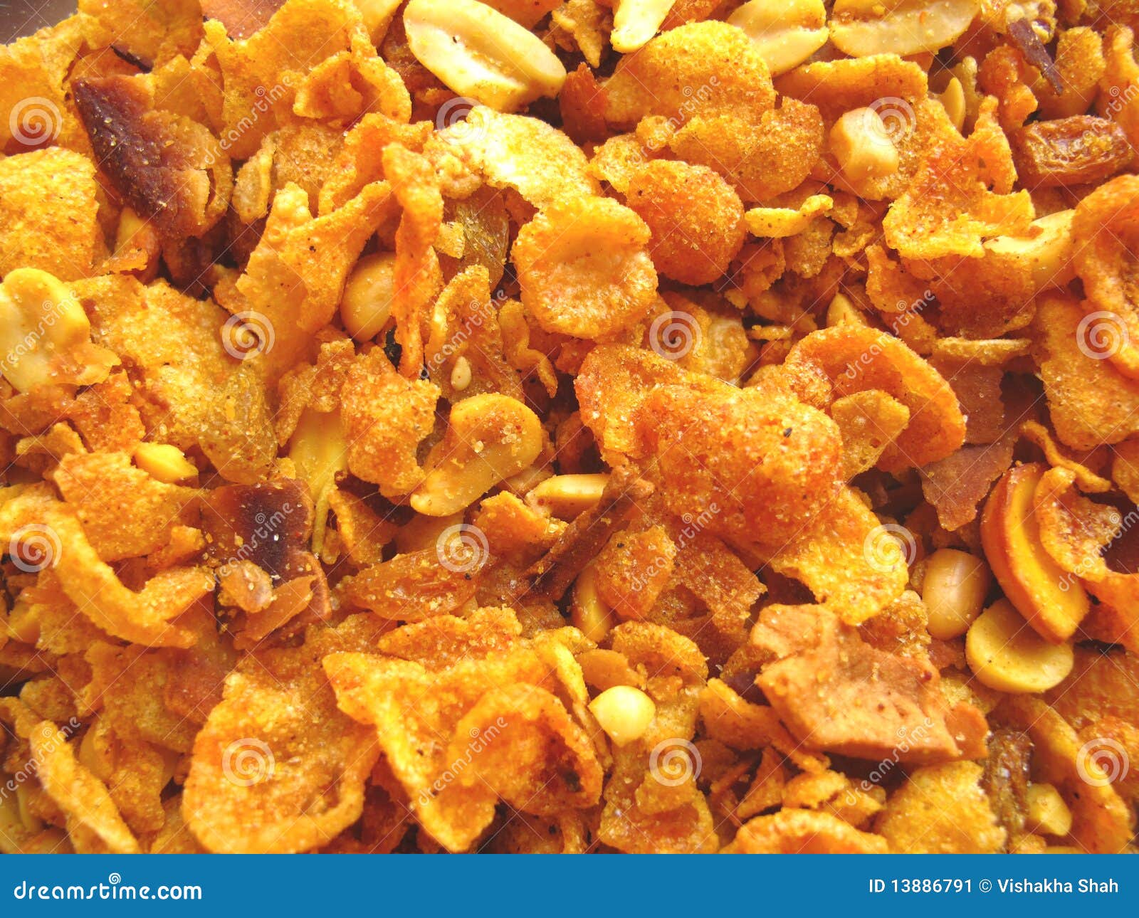 Spicy Corn Flakes stock image. Image of spice, eatables 13886791