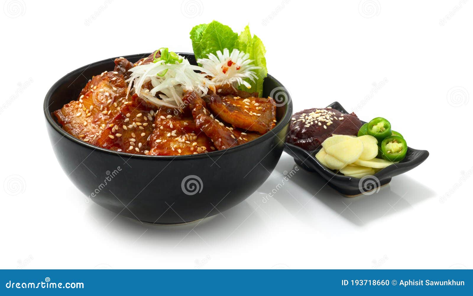 https://thumbs.dreamstime.com/z/spicy-grilled-pork-belly-kochujang-sauce-dwaeji-bulgogi-rice-recipe-ontop-onionslice-spicy-korean-bbq-bowl-spicy-grilled-193718660.jpg